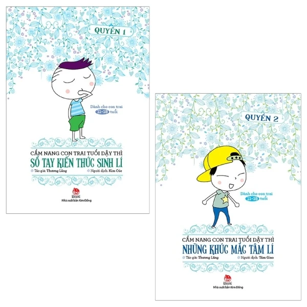 Combo Cẩm Nang Con Trai Tuổi Dậy Thì - Quyển 1 Và 2 (Tái Bản 2019) (Bộ 2 Quyển)_thumbnail_0