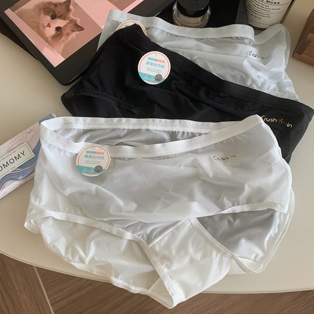 [Mã A25] Quần Lót Su Ren Nữ Mềm Mại Combo 5 Quần Lót Nữ Ren Đáy Quần Kháng Khuẩn Free Size -- Vikam_thumbnail_2