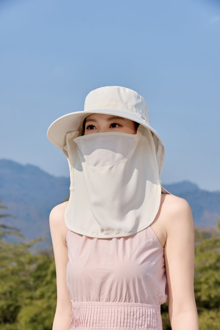 Mũ bucket Golf Hàn Quốc có che gáy & che mặt dành cho nữ HZ2515_thumbnail_35