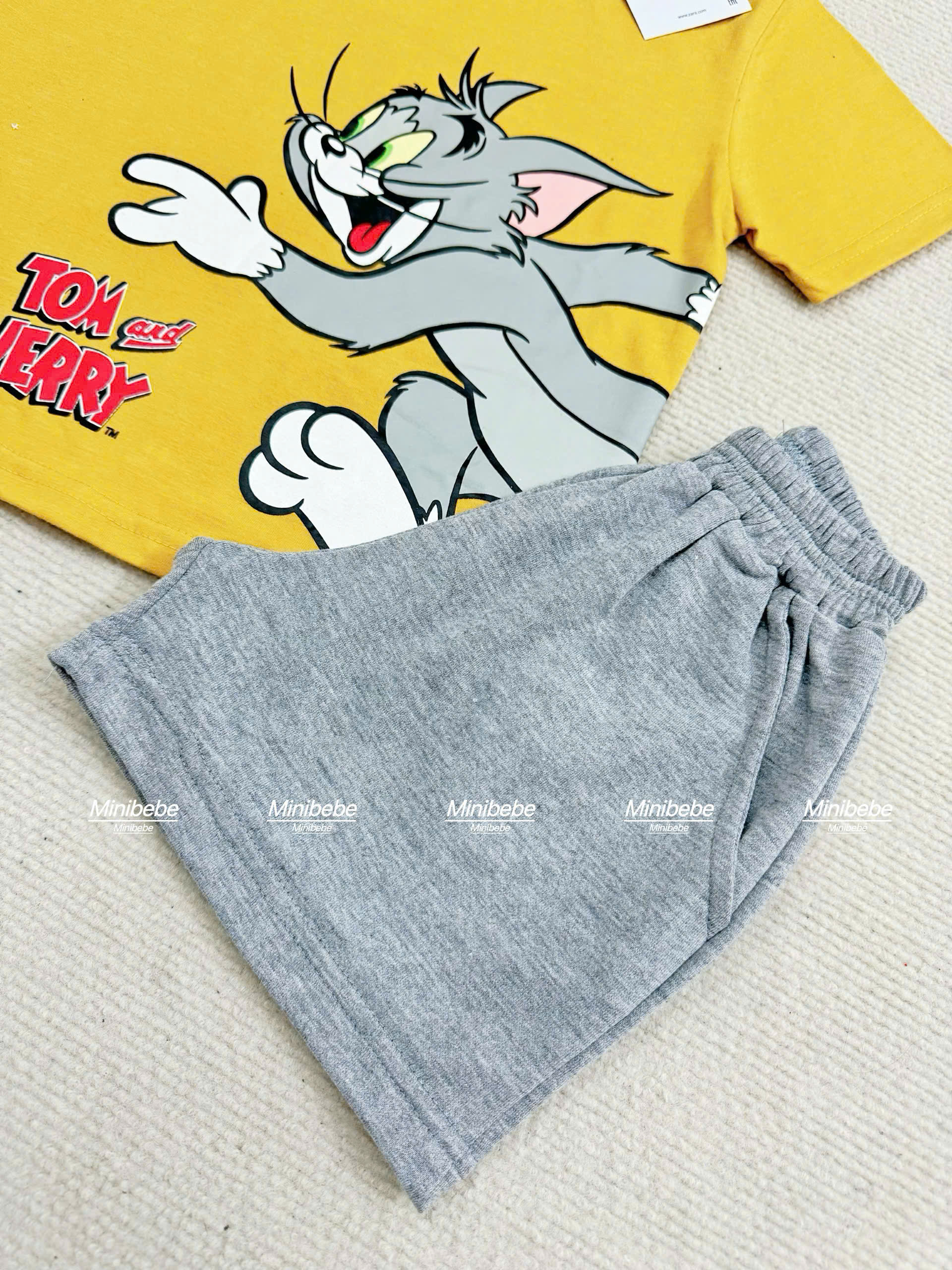 T68 BỘ CỘC ÁO VÀNG TOM AND JERRY MÃ 2- A117.1554