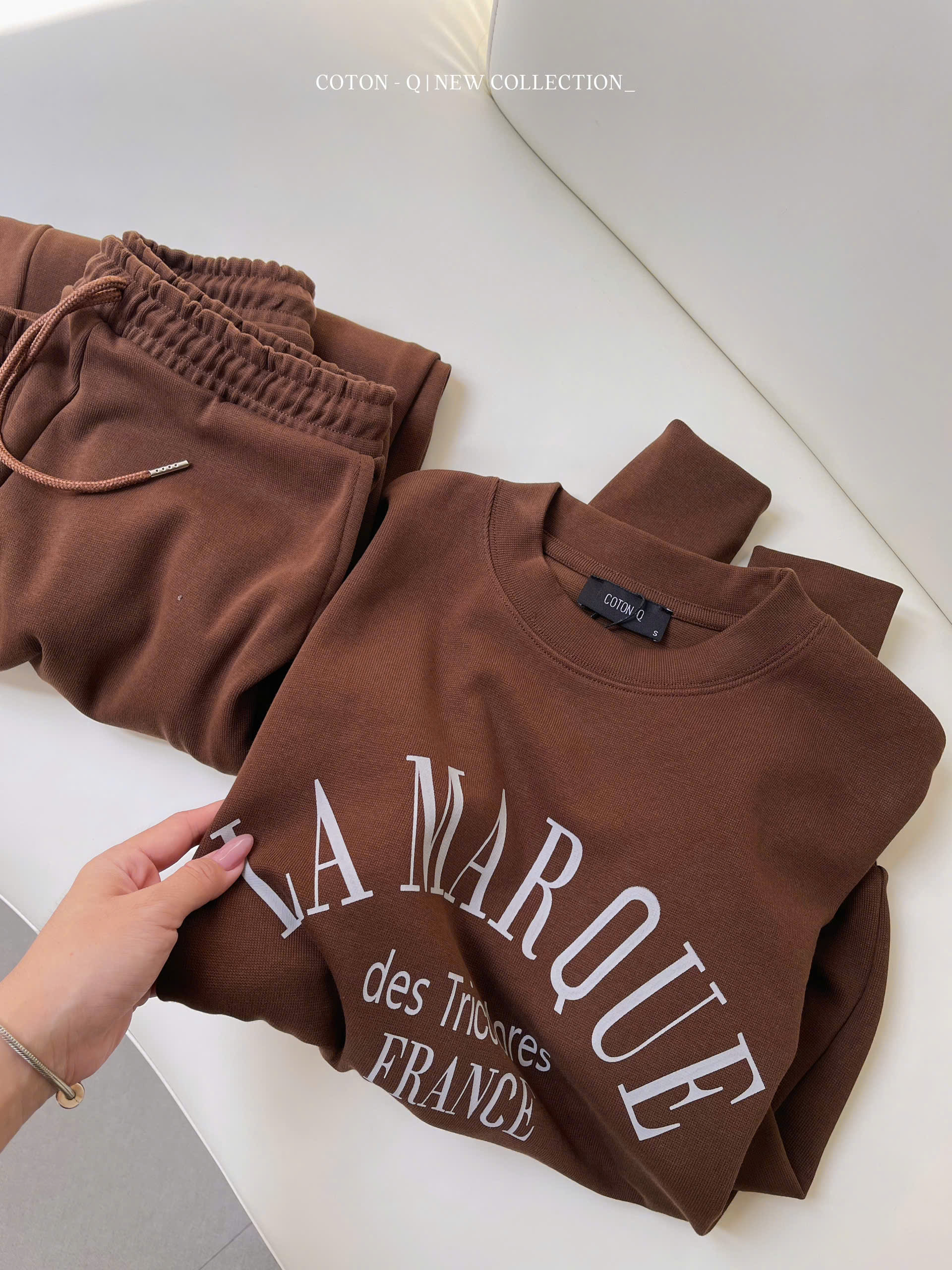 Set áo + quần dài nỉ ( ĐEN )_thumbnail_10