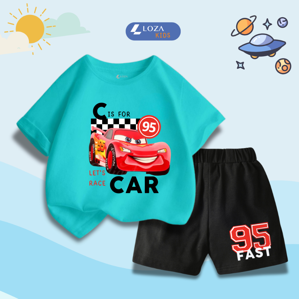 Bộ đồ bé trai in hình Ô tô - Loza SB313_thumbnail_8