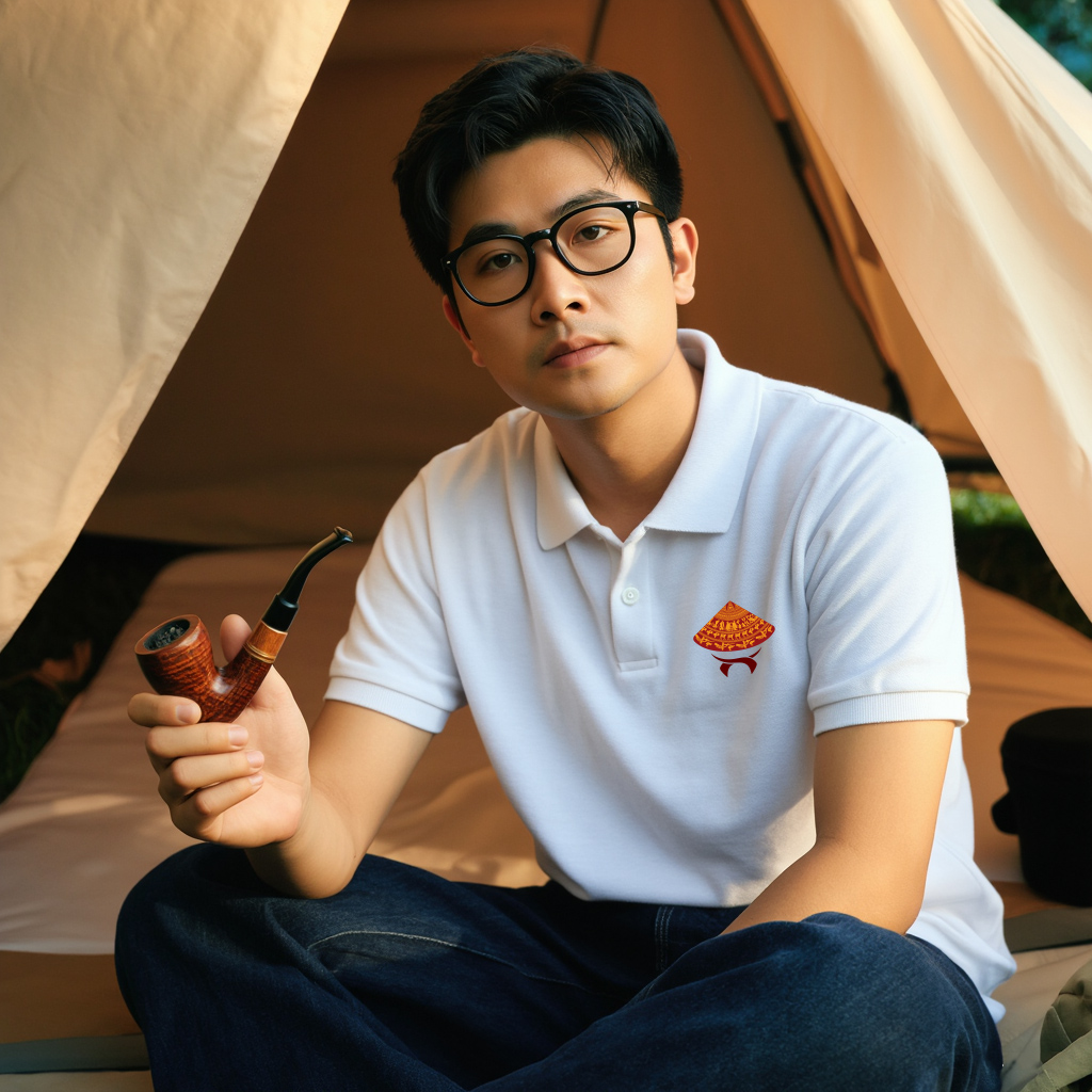 Áo polo cá sấu form vừa PLCSD2438 Miucho Iconic phong cách cổ điển in artwork_thumbnail_2