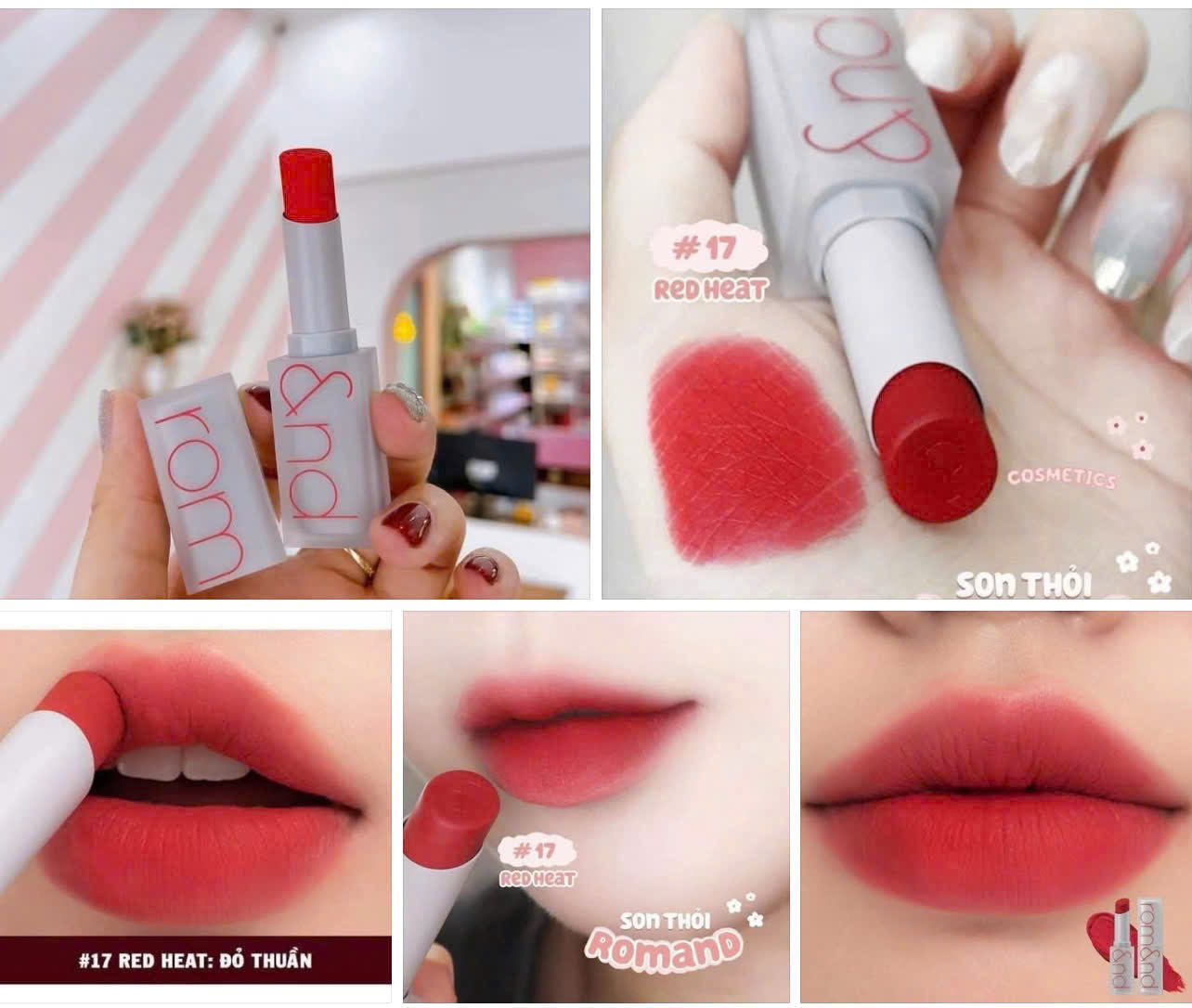 HM122 Son thỏi romand ( 20 - RED DIVE )