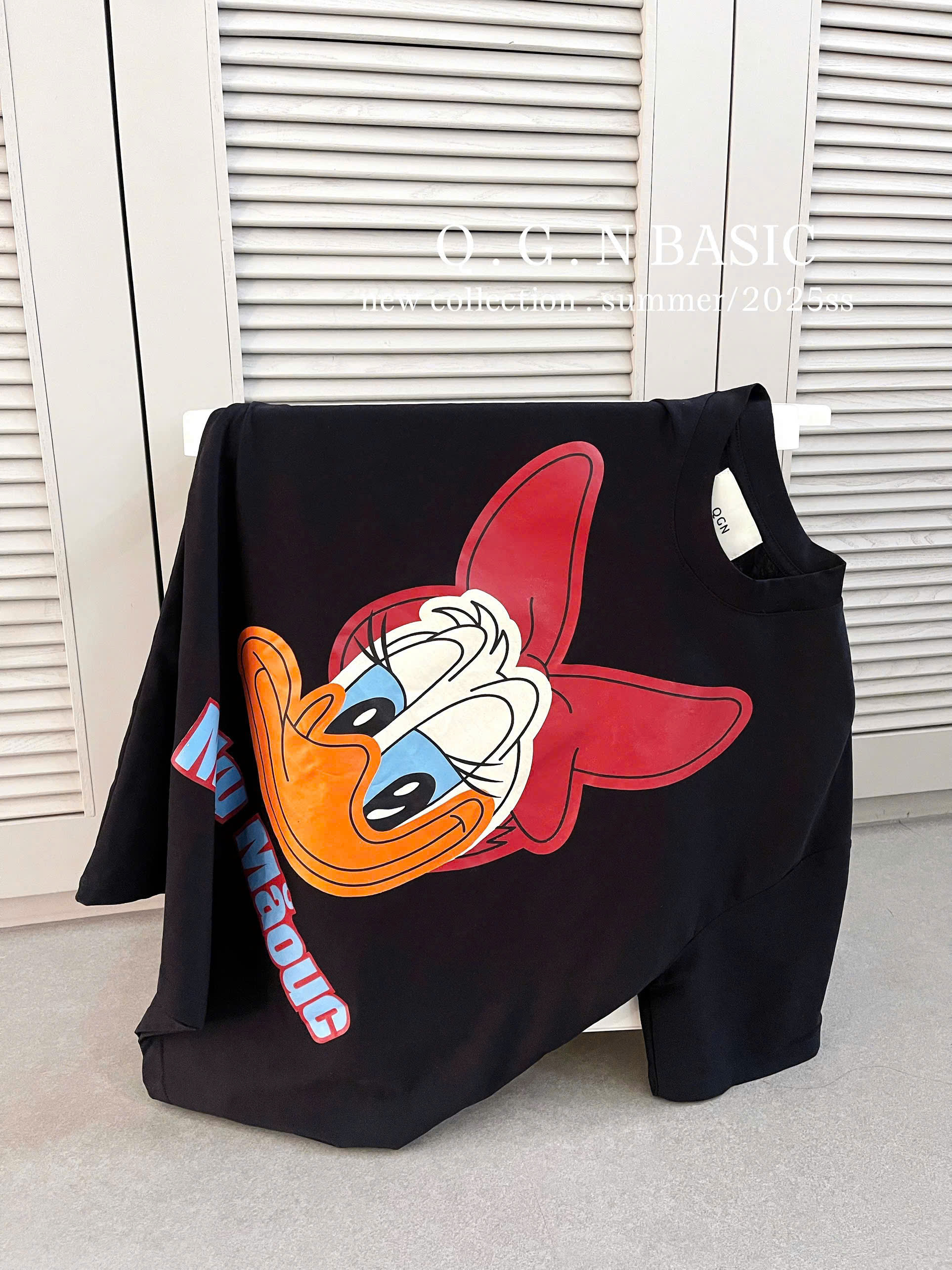 Áo thun cotton in vịt ( ĐEN )_thumbnail_9