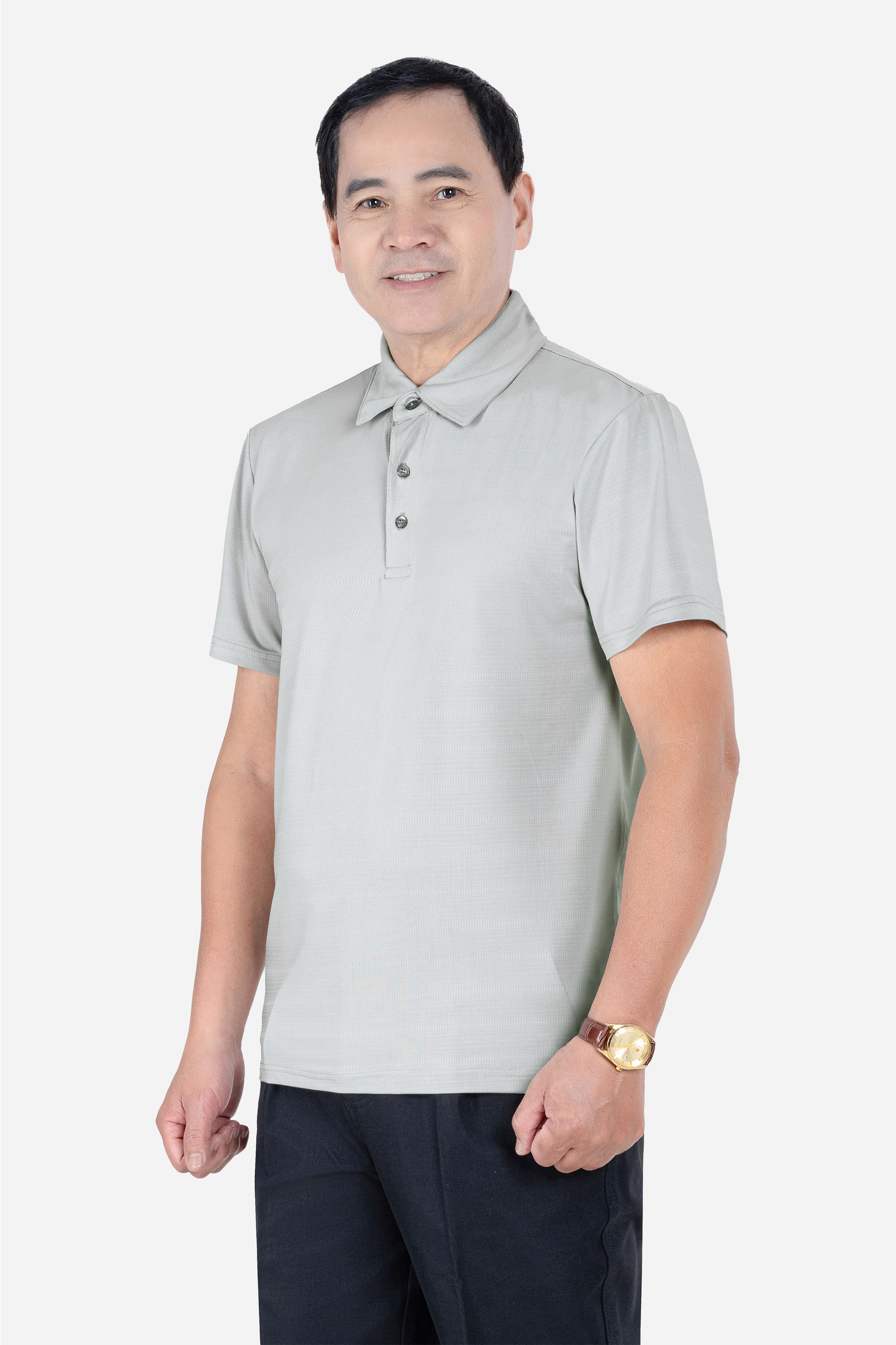 Áo Polo Thể Thao Nam Trung Niên ANCHI Chất Liệu Thun Lạnh Phom Suông Vạt Ngang_thumbnail_24