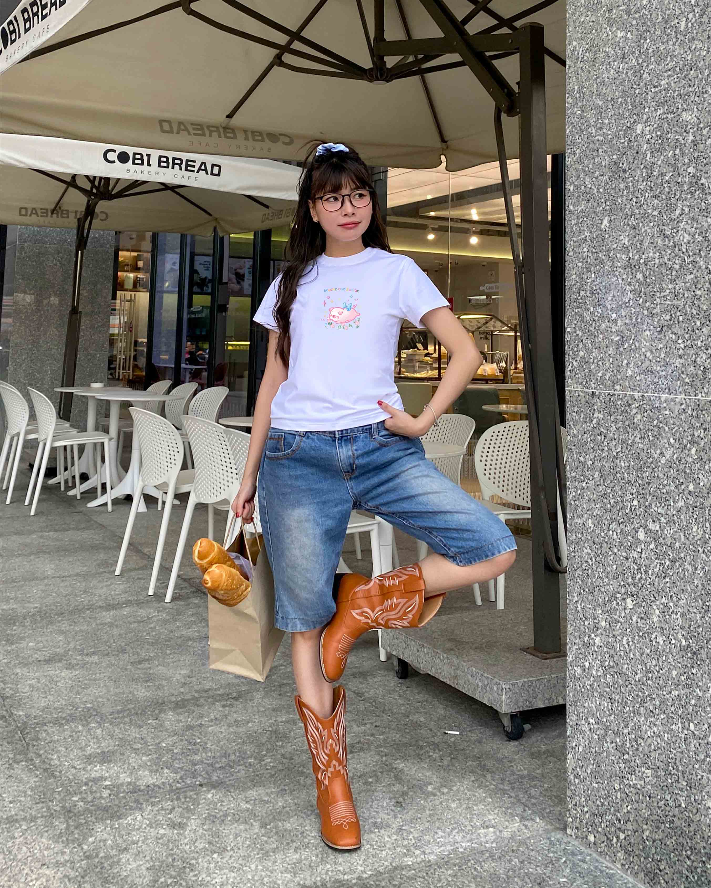 Áo baby tee 12 con giáp tuổi Hợi ( tuổi heo) ABD406 Miucho cotton cổ tròn in graphic_thumbnail_3