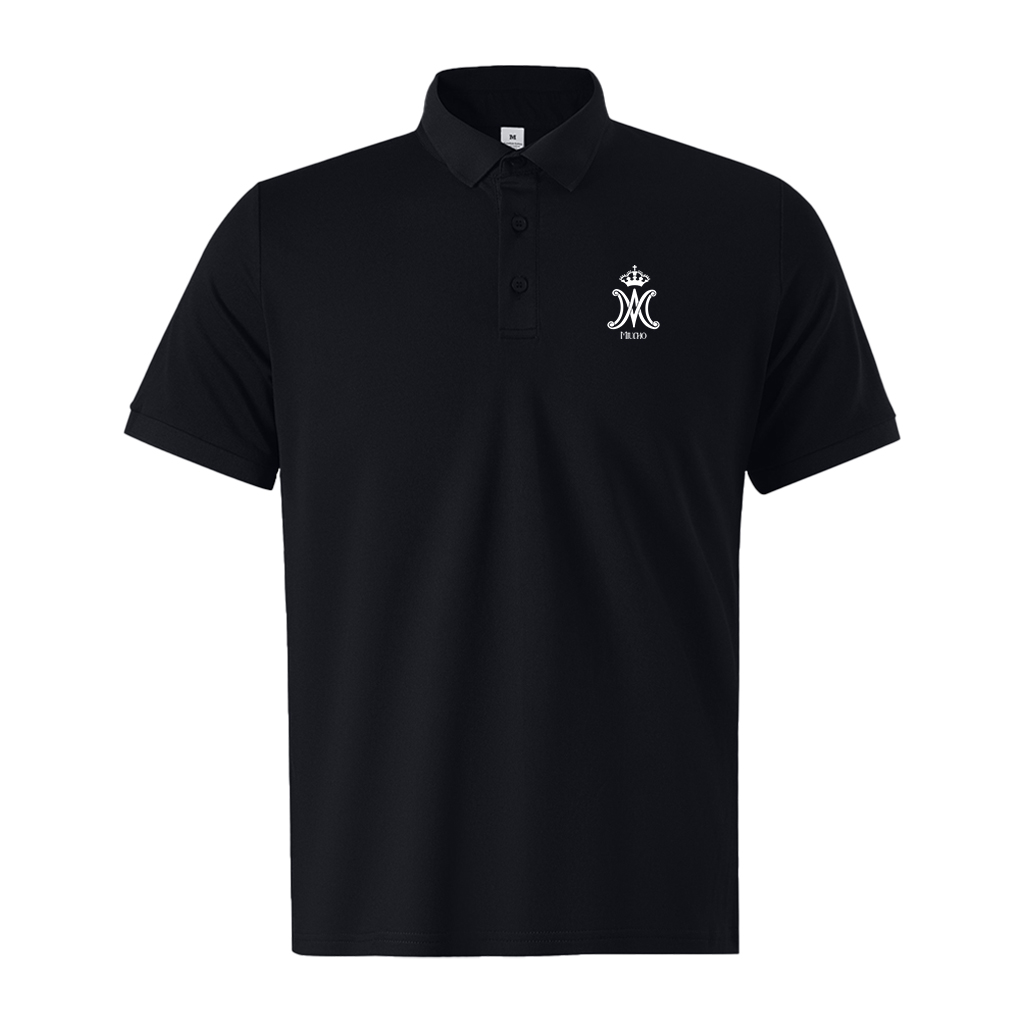 Áo polo nam form vừa 1864 Miucho Iconic vải cá sấu đứng form thoáng mát in basic_thumbnail_8