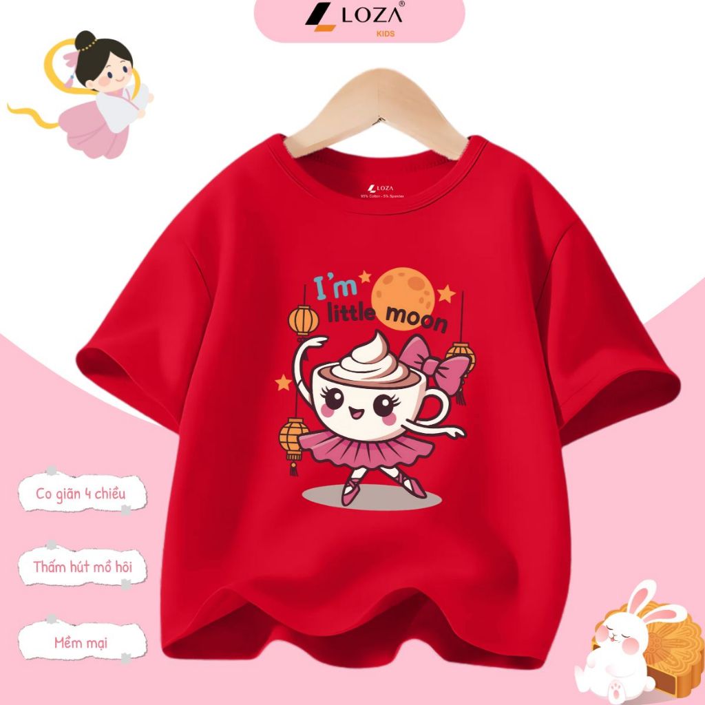 Áo thun Brainrot Capucina cho bé gái từ 15-45kg - Áo phông trẻ em Loza Kids - AT3241_thumbnail_1