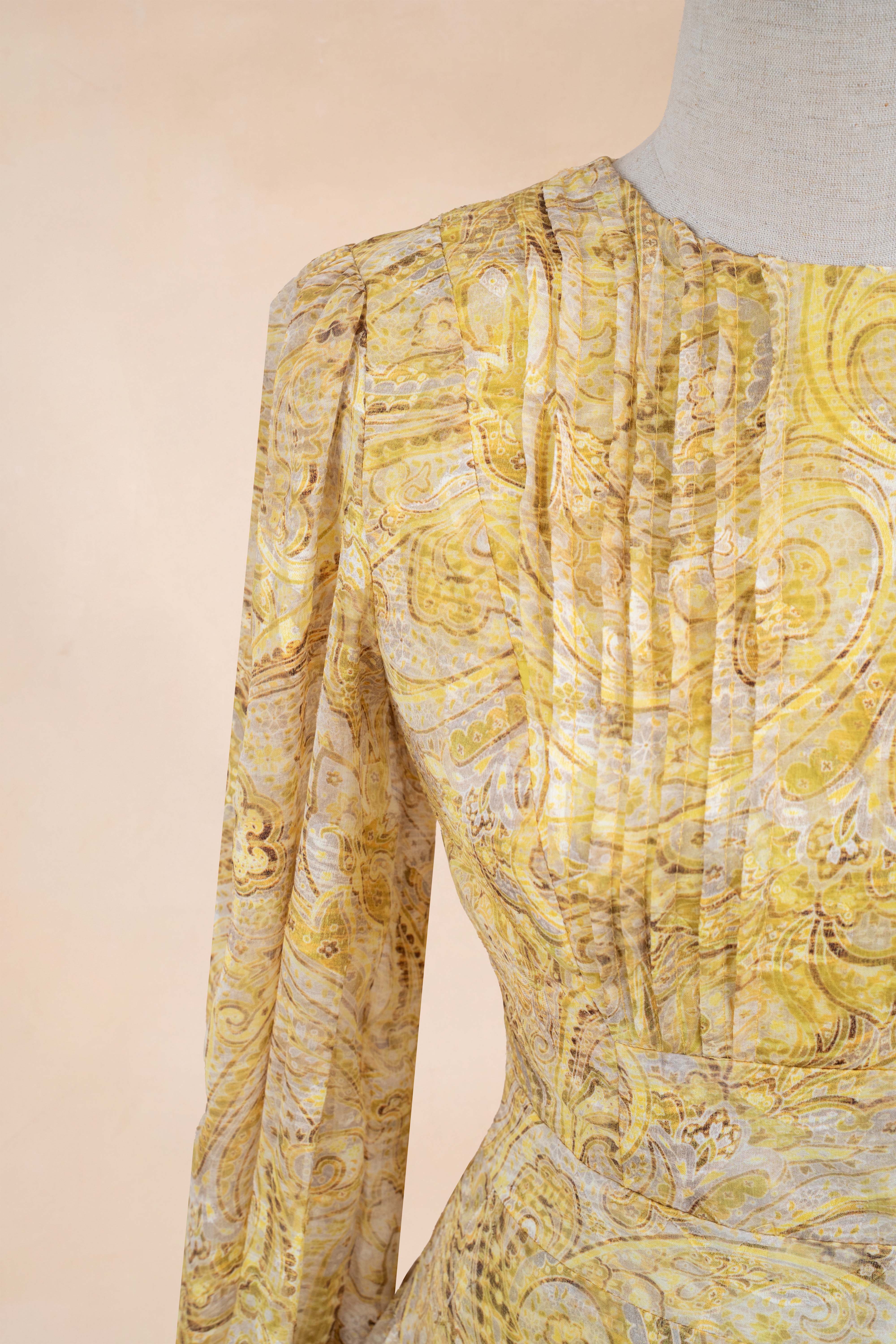 Đầm Xoè Ly Ngực Tay Bồng_thumbnail_3