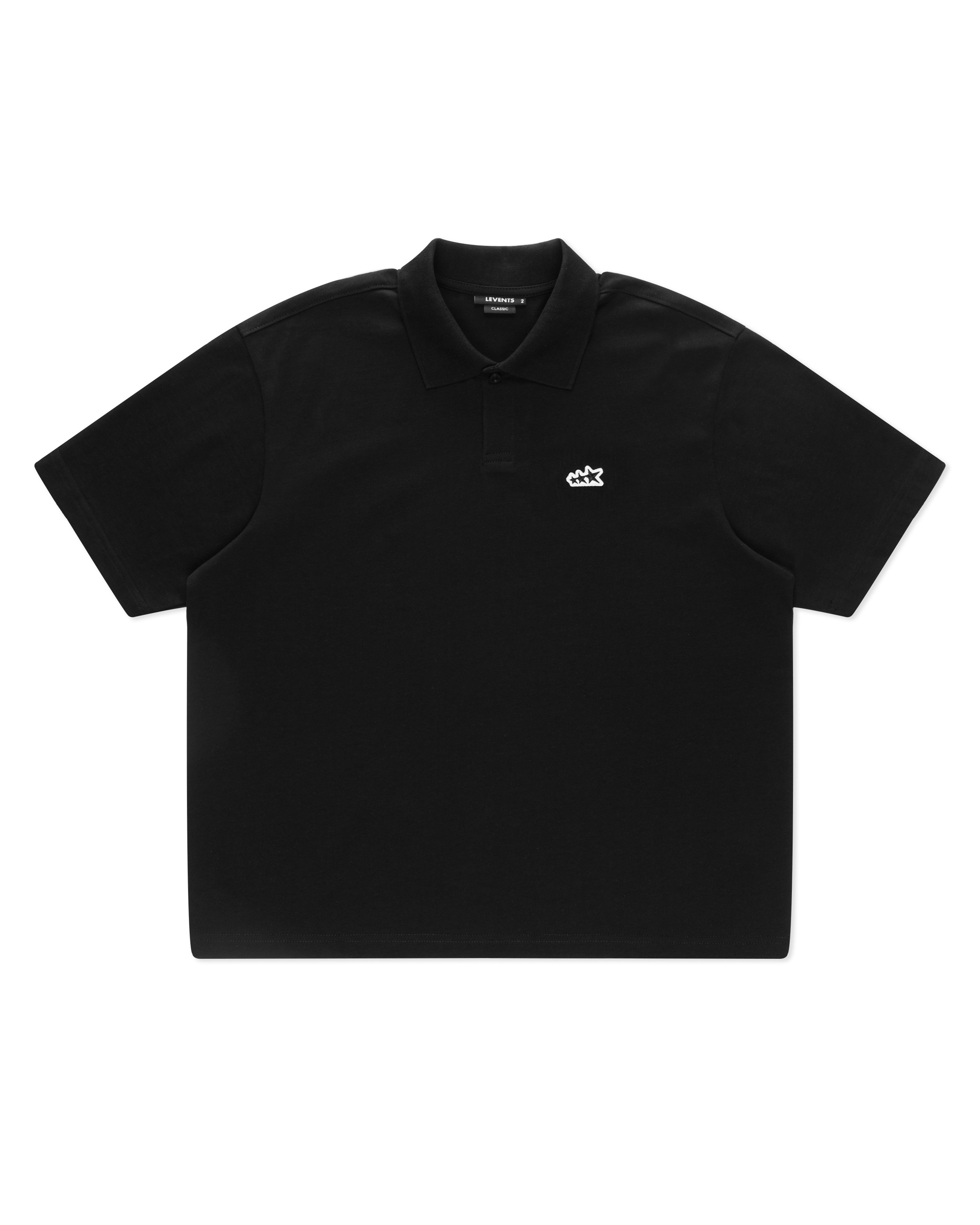 Levents® Classic Triple Star Semi-Oversized Polo