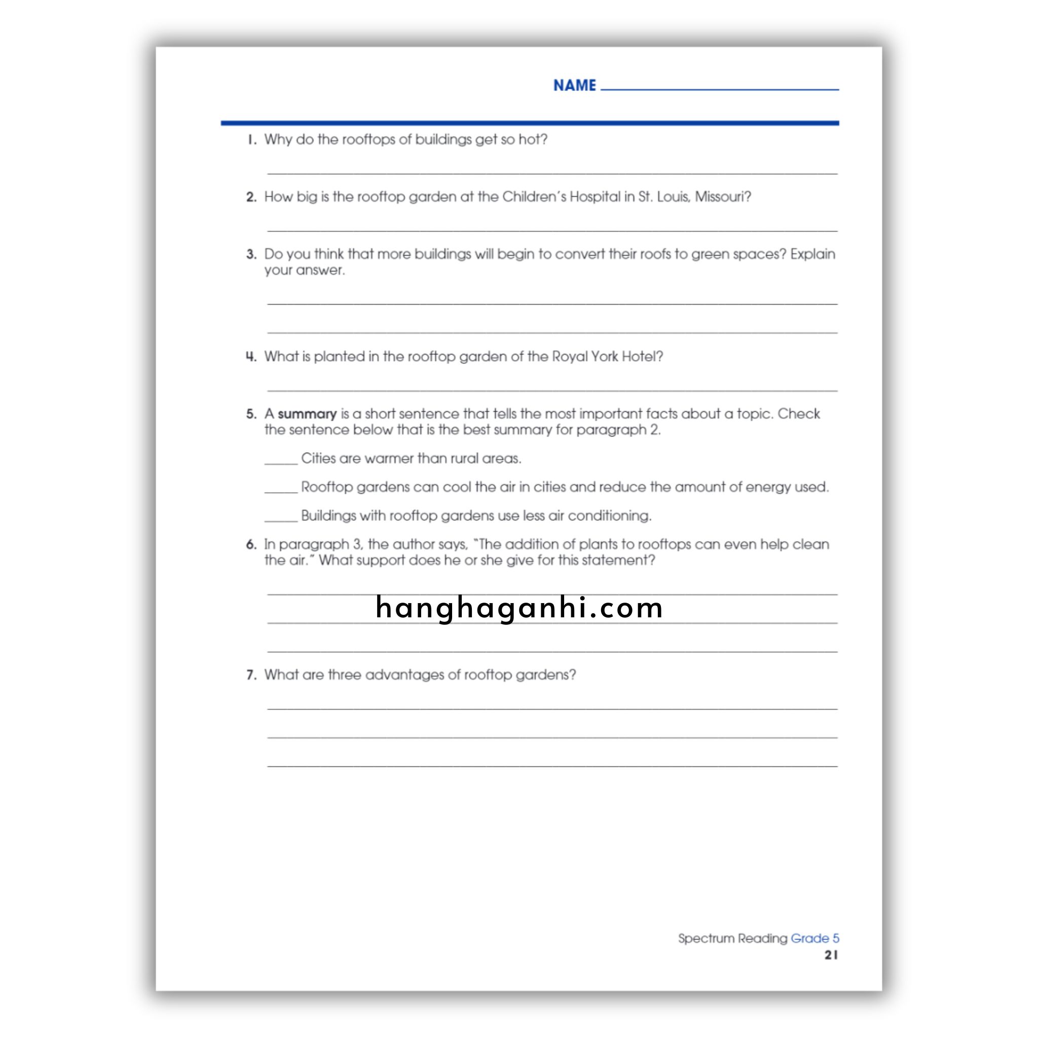 Sách Spectrum Reading Workbook Grade 5_thumbnail_13