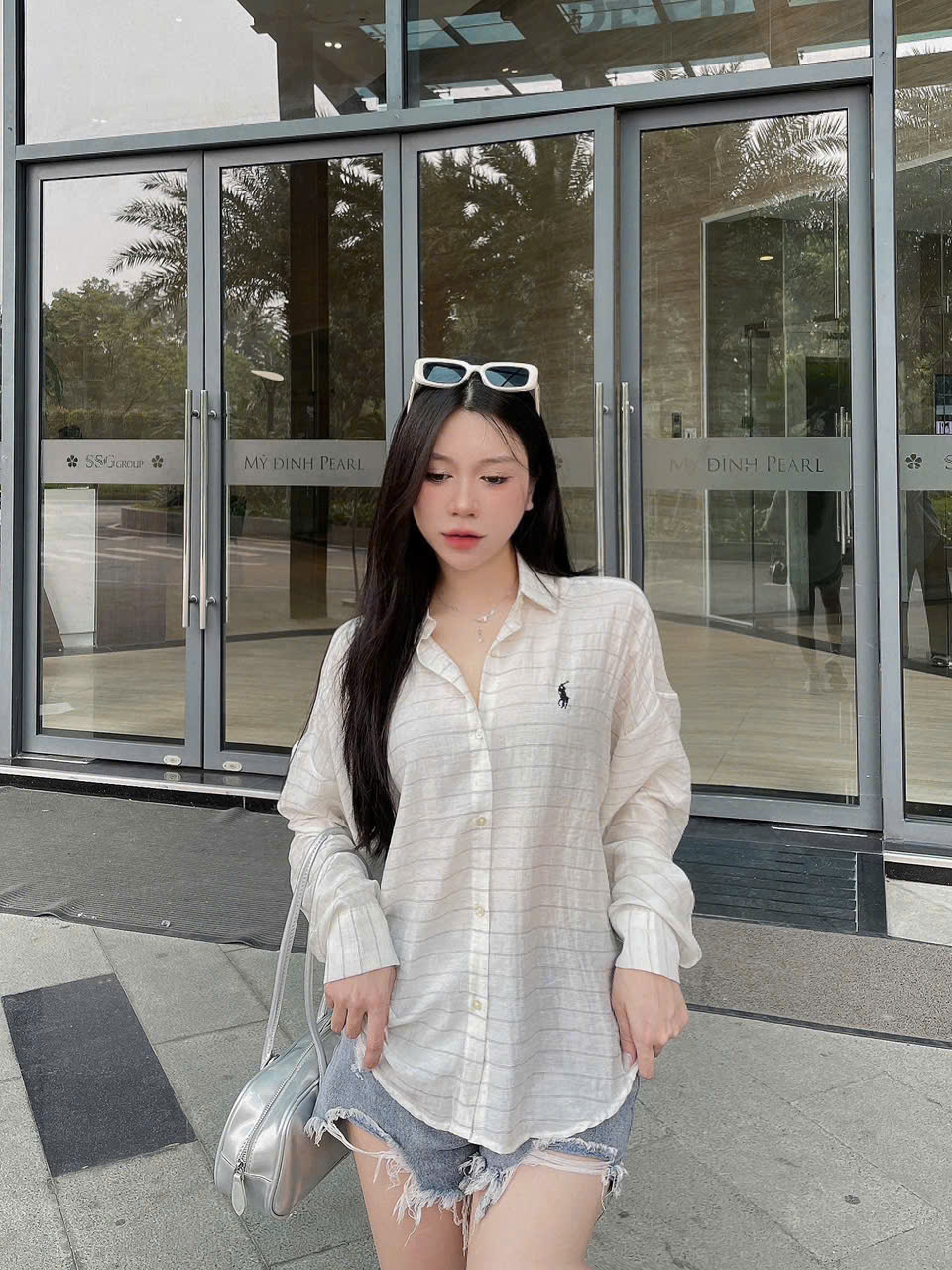 Áo somi phối sọc ( TRẮNG TIÊU )_thumbnail_9