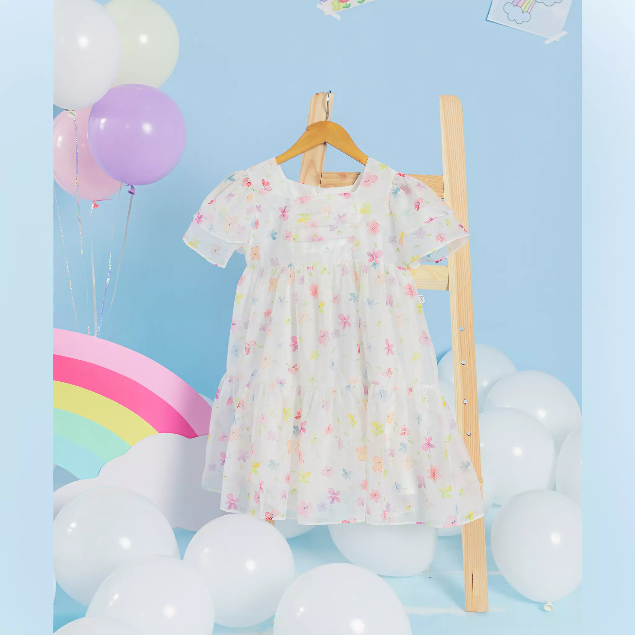 Váy tơ in hoa màu sắc_thumbnail_1