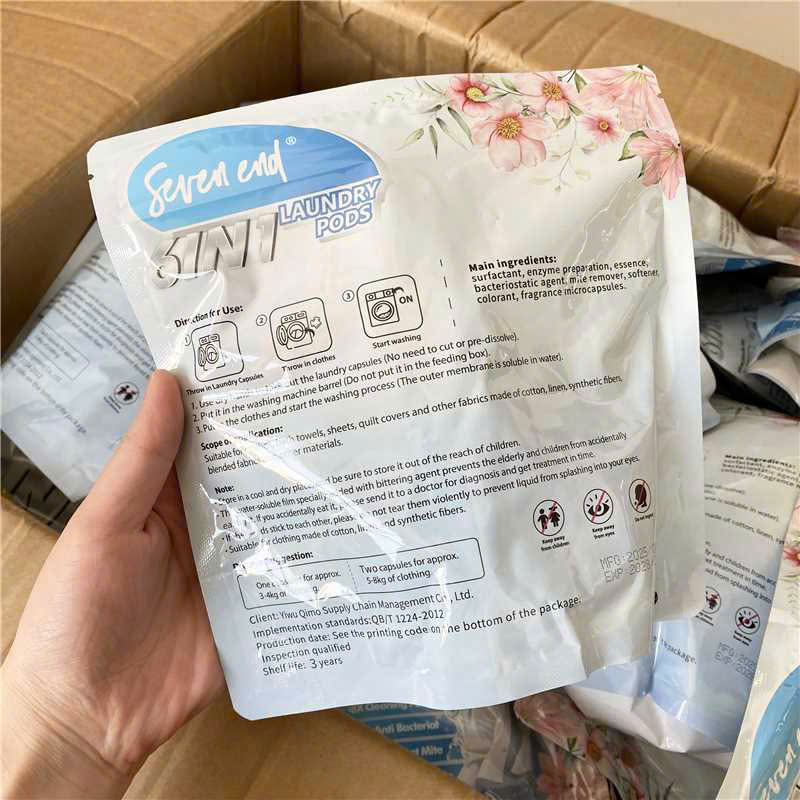 HL194 Set 2 bịch viên giặt 6in1