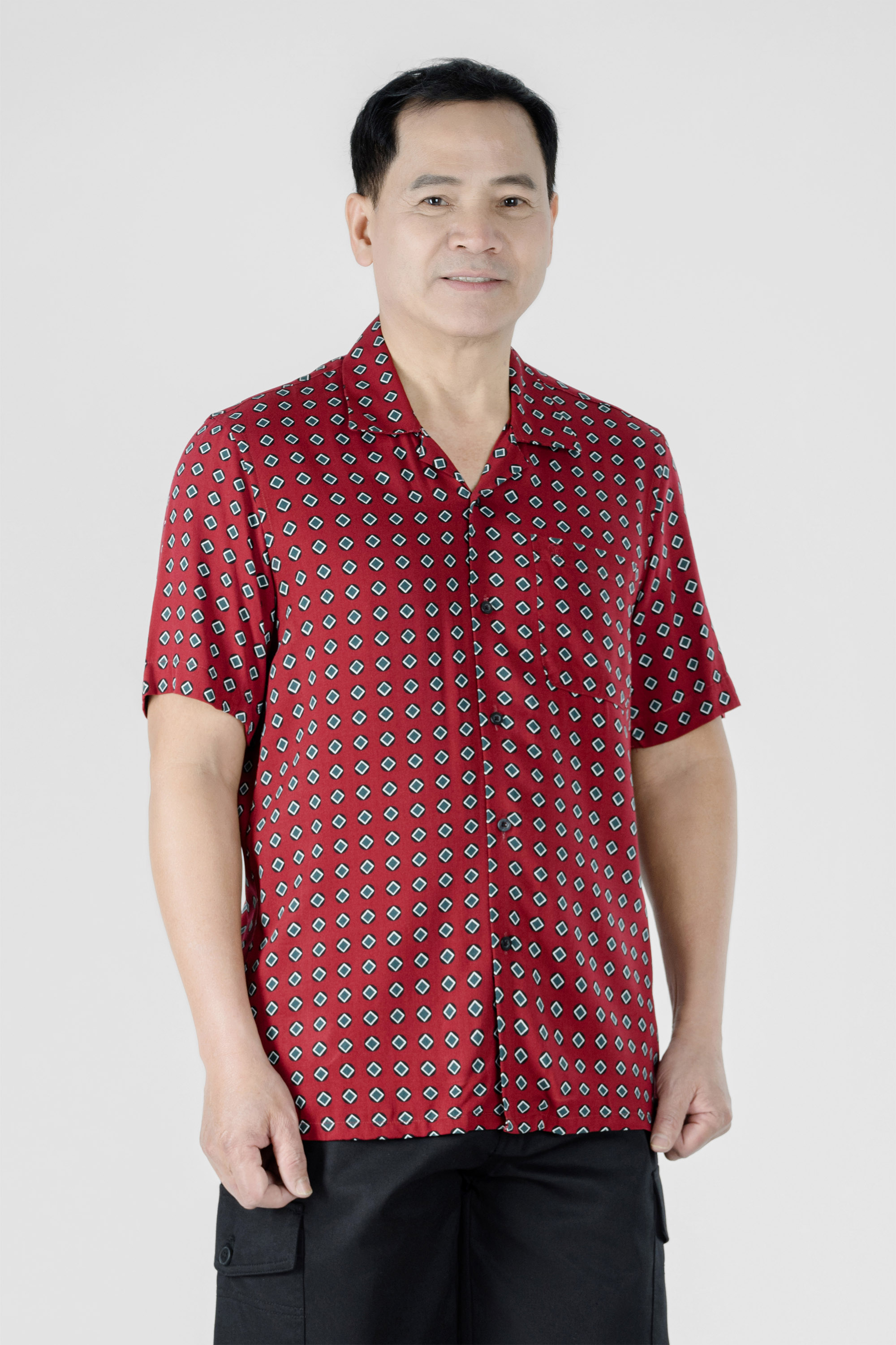 Áo Sơ Mi Họa Tiết Nam Trung Niên ANCHI Chất Liệu Sợi Lanh Phom Suông Vạt Ngang_thumbnail_8