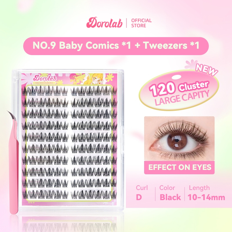 Dorolab Cluster Lashes Glue Free - White glue band_thumbnail_14