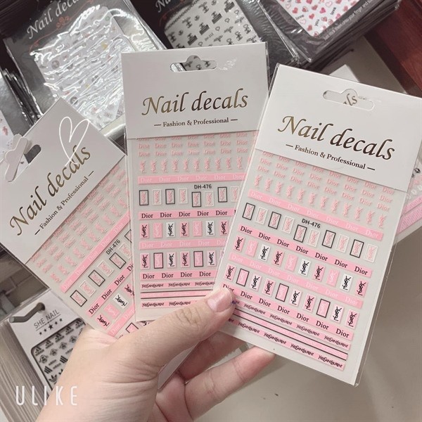 Sticker thương hiệu YSL DIOR DH-476