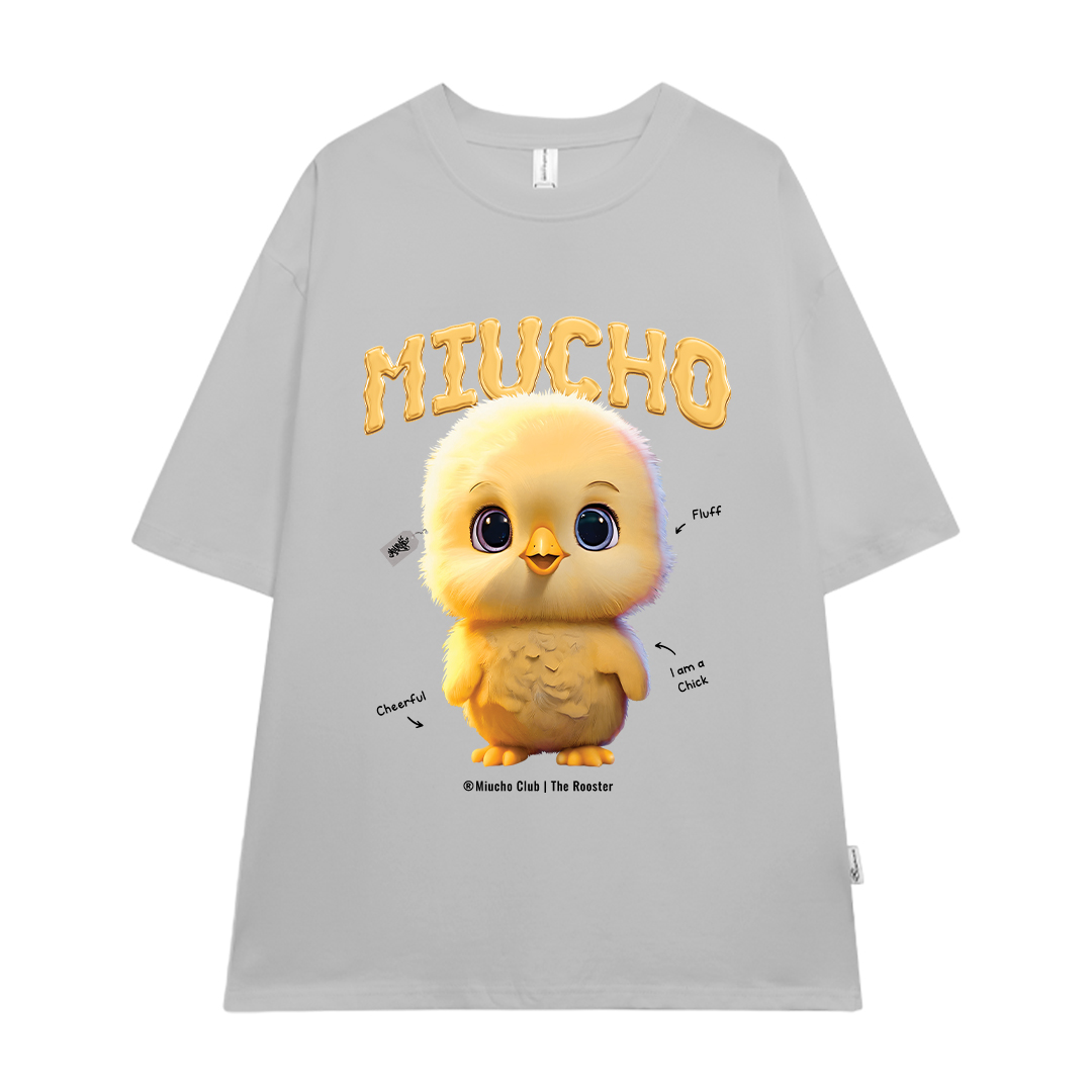 Áo thun form rộng 12 con giáp tuổi Dậu ATD1240 Miucho tay ngắn cổ tròn in mix_thumbnail_21