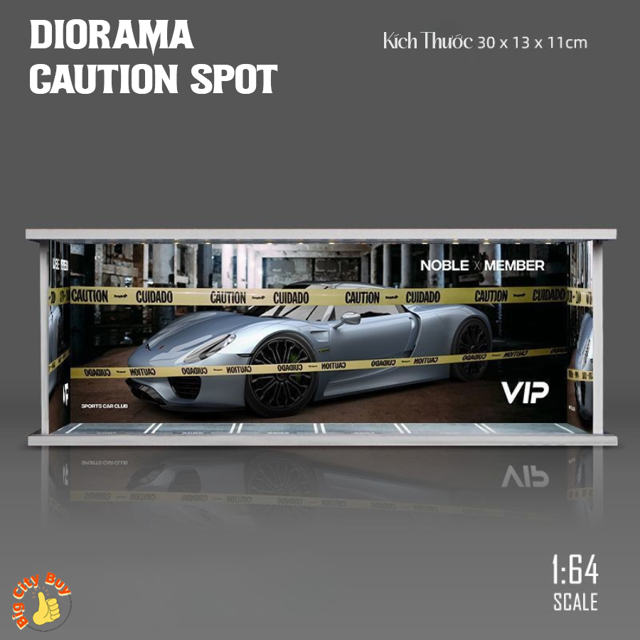 Garage Khung Thép 4 Tầng 1:64 Có Đèn – Diorama Lắp Ráp 3D Trưng Bày Xe Mô Hình Hot Wheels, Mini GT_thumbnail_9