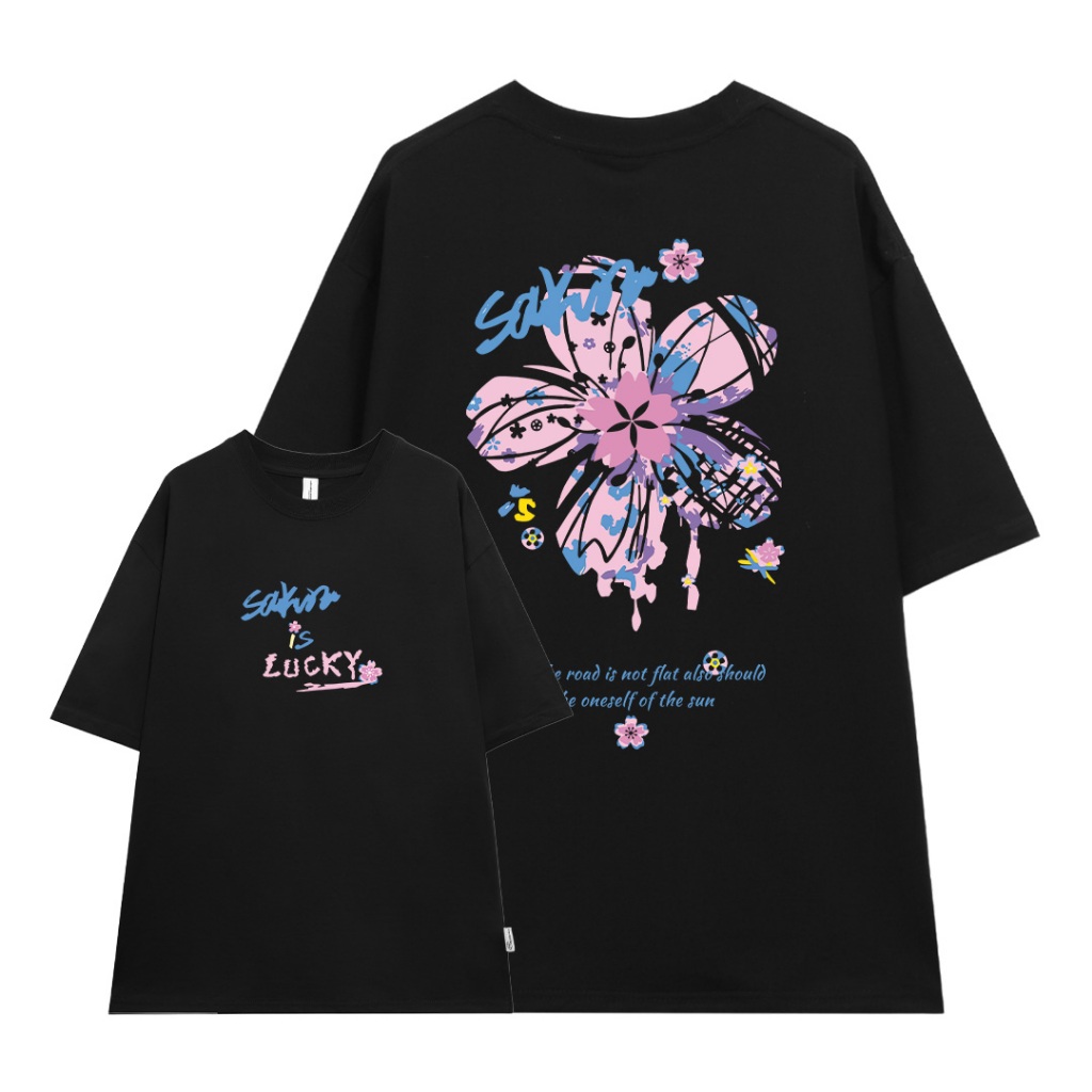 Áo thun unisex local brand form rộng ATD792 Miucho cotton cổ tròn in graphic_thumbnail_7