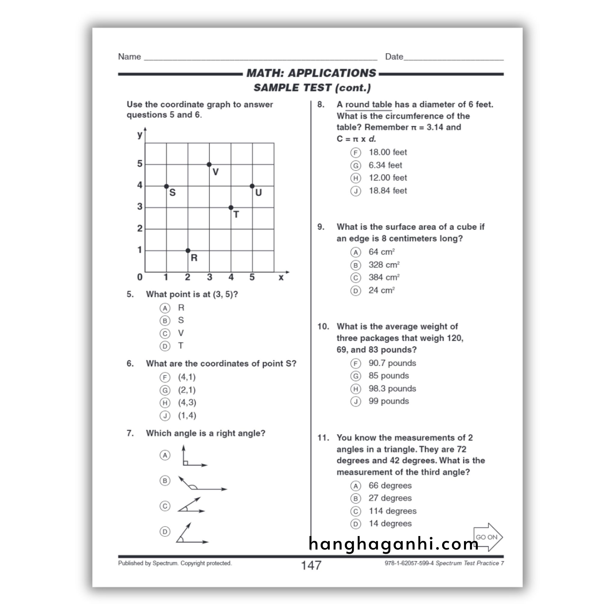 Sách Spectrum Test Practice Workbook Grade 7_thumbnail_9