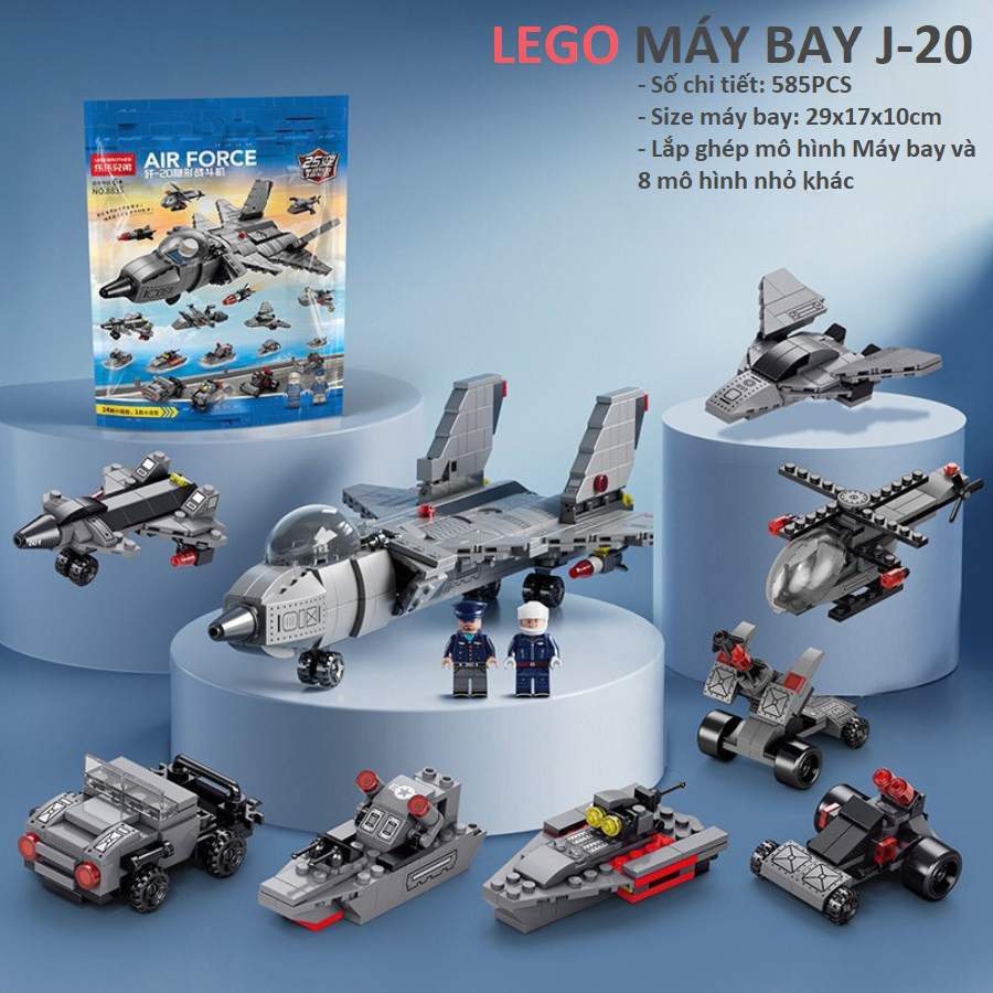 LEGO Đồ chơi lắp ghép 𝐌𝐚́𝐲 𝐛𝐚𝐲 𝐜𝐡𝐢𝐞̂́𝐧 đ𝐚̂́𝐮 2.000 chi tiết_thumbnail_15