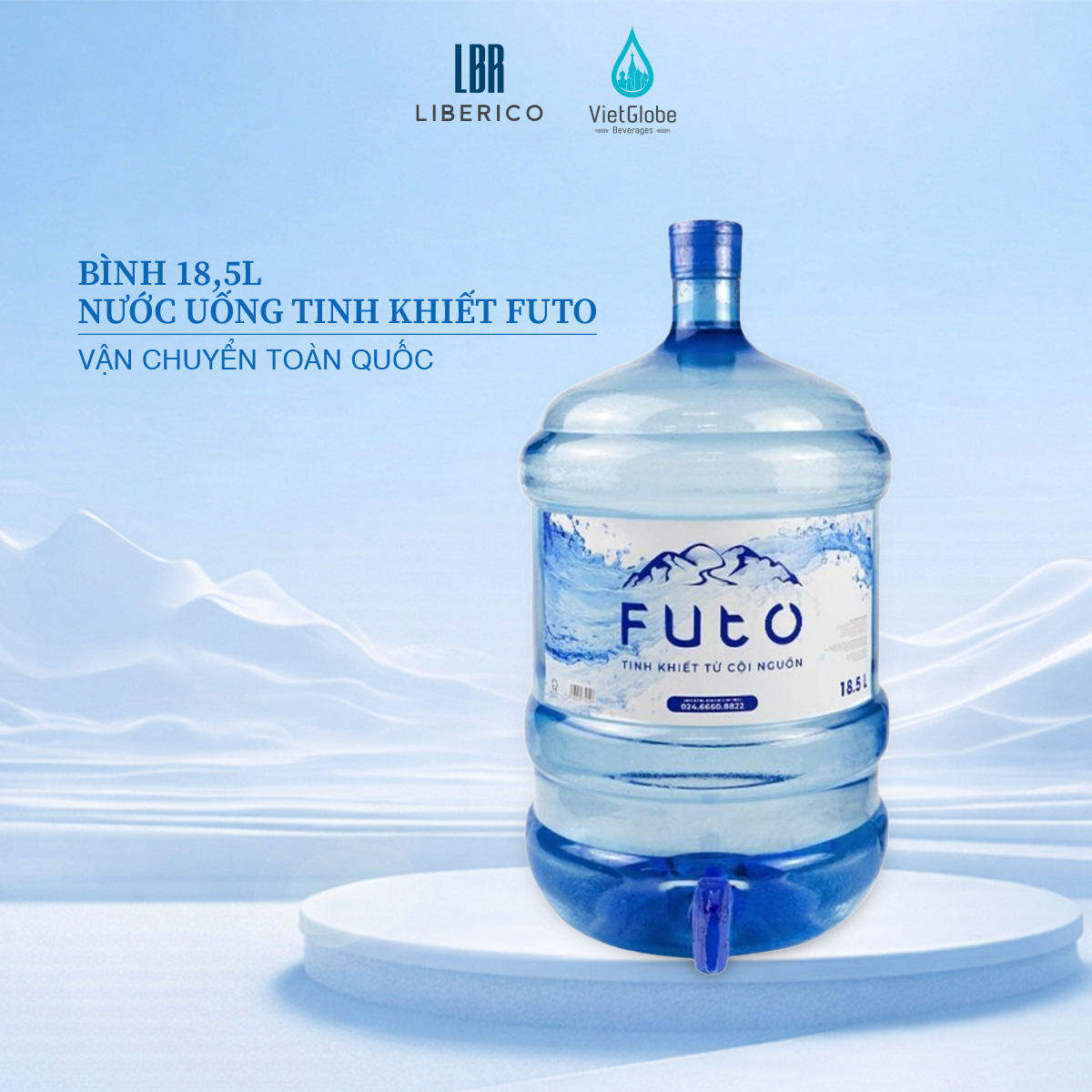 Nước uống tinh khiết Futo 18.5L