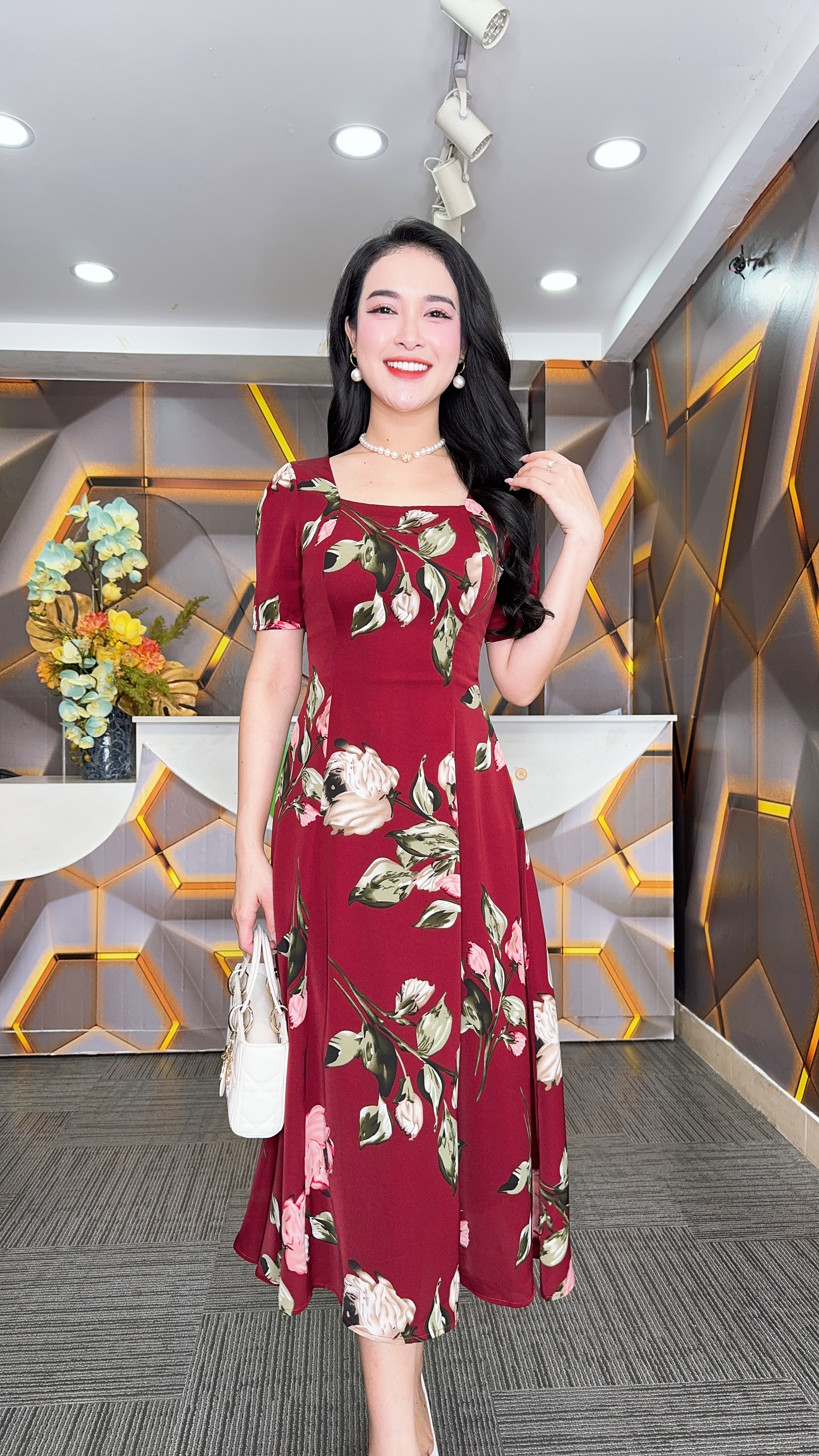 Đầm xòe - Y1798- Thương hiệu Zonbig_thumbnail_2