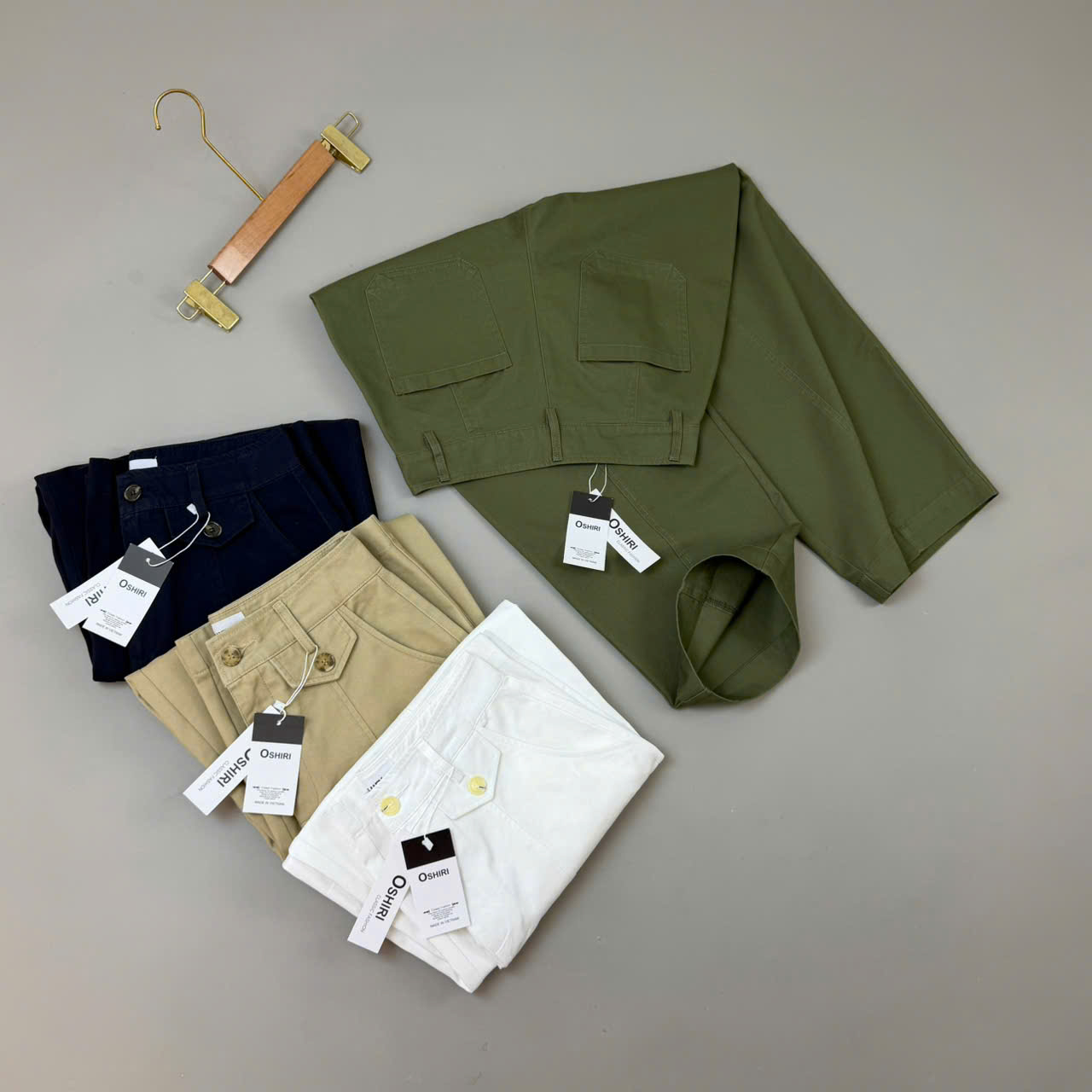 E333 QUẦN KAKI ỐNG CONG PHỐI GÂN OSHIRI 4 MÀU_thumbnail_6