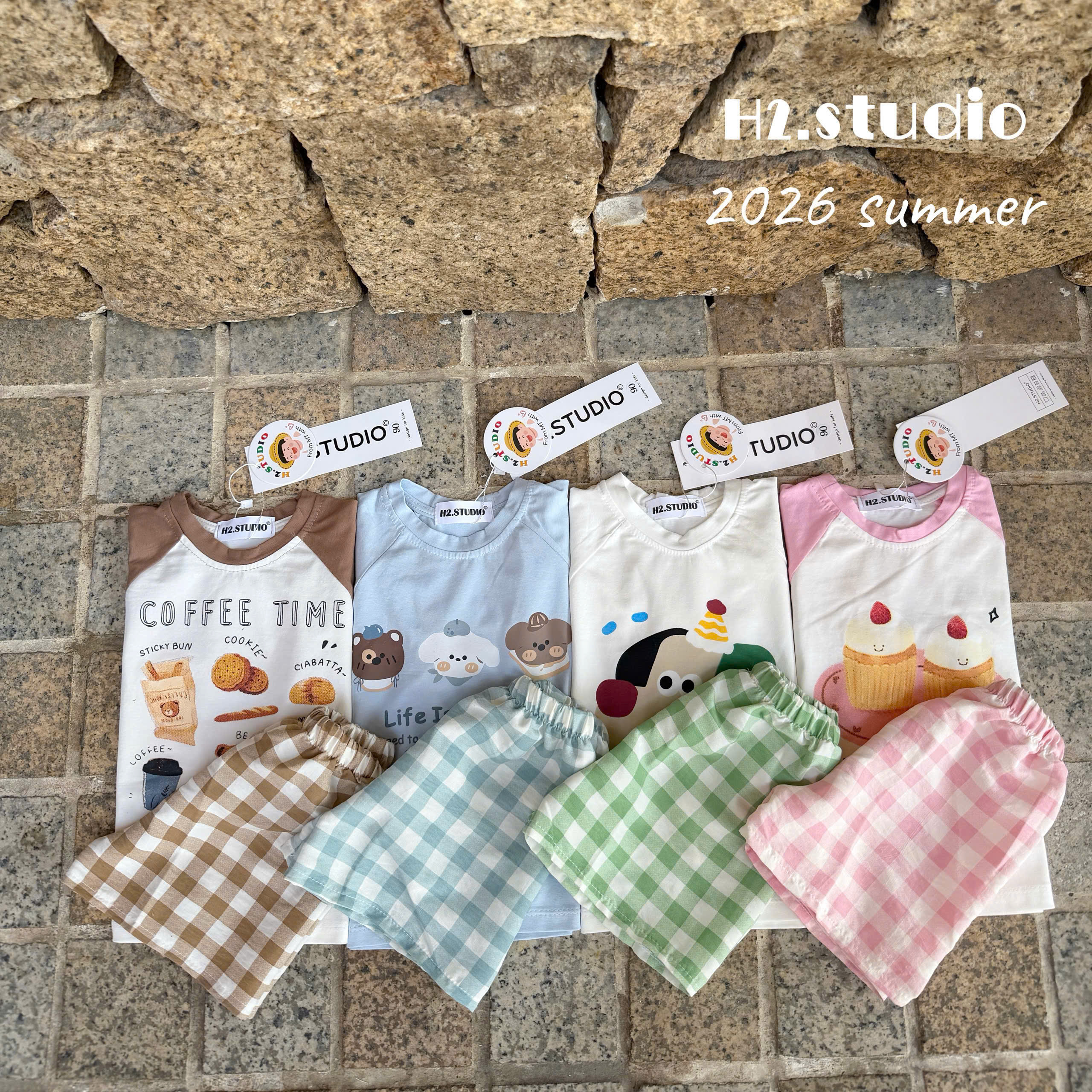 Set áo bé in hình + quần ( NÂU )_thumbnail_13