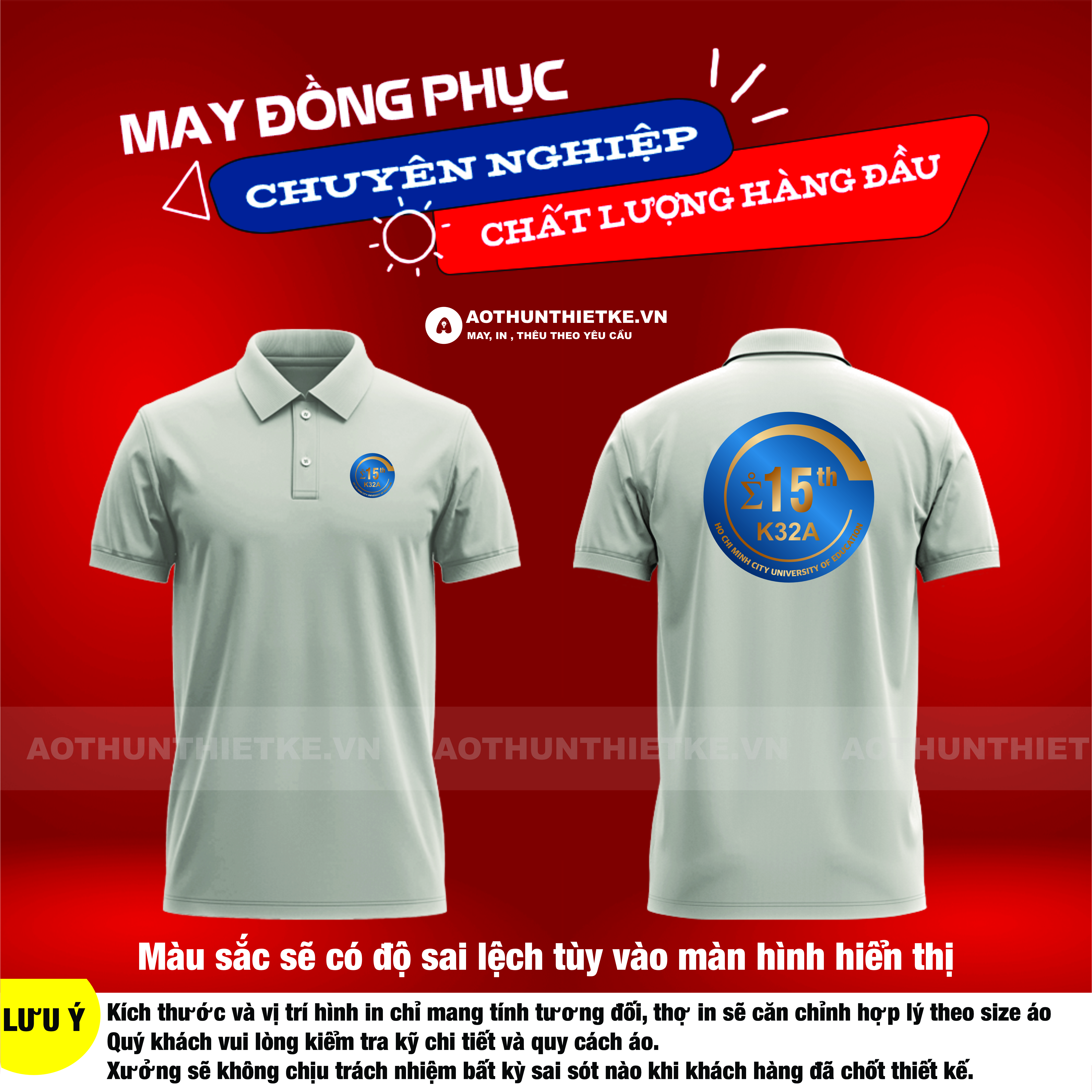 Áo Đồng Phục Ho Chi Minh City University Of Education