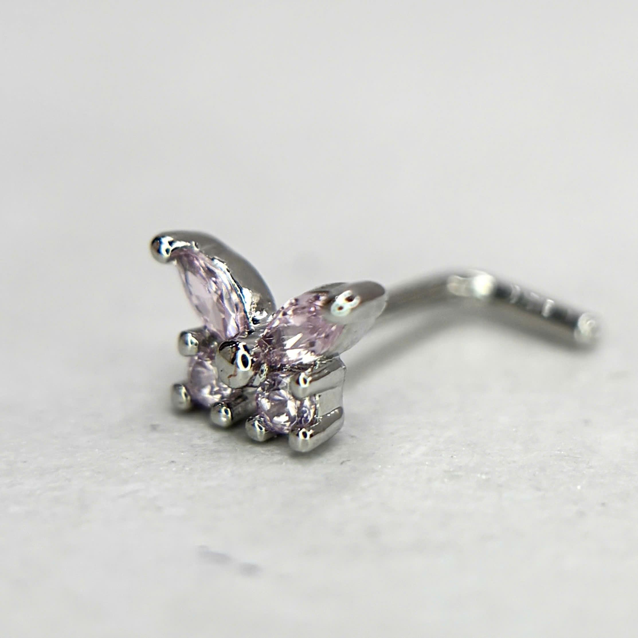 Mũi L bướm hồng