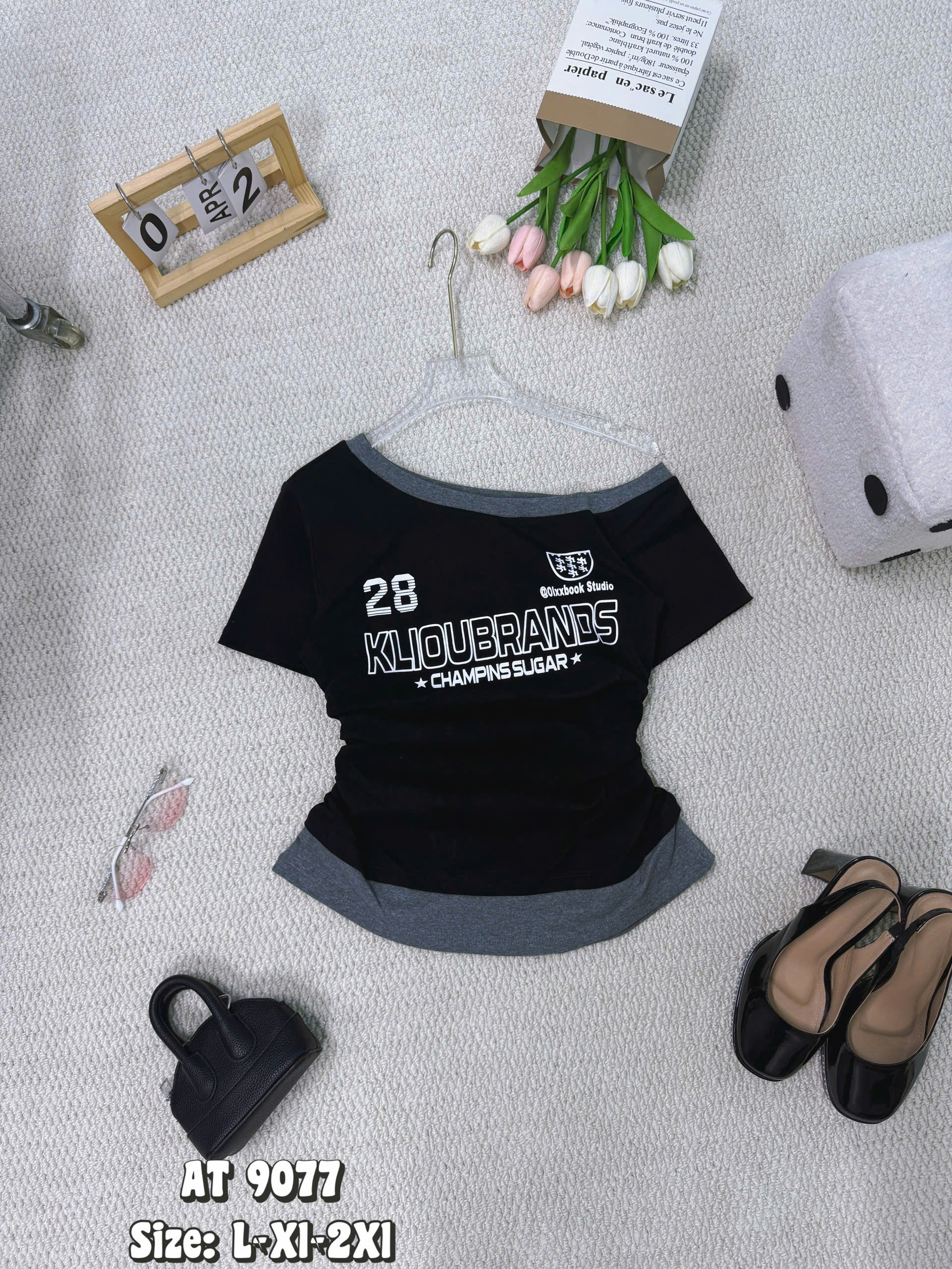 BIGSIZE - ÁO THUN LỆCH VAI T-AT9077_thumbnail_4