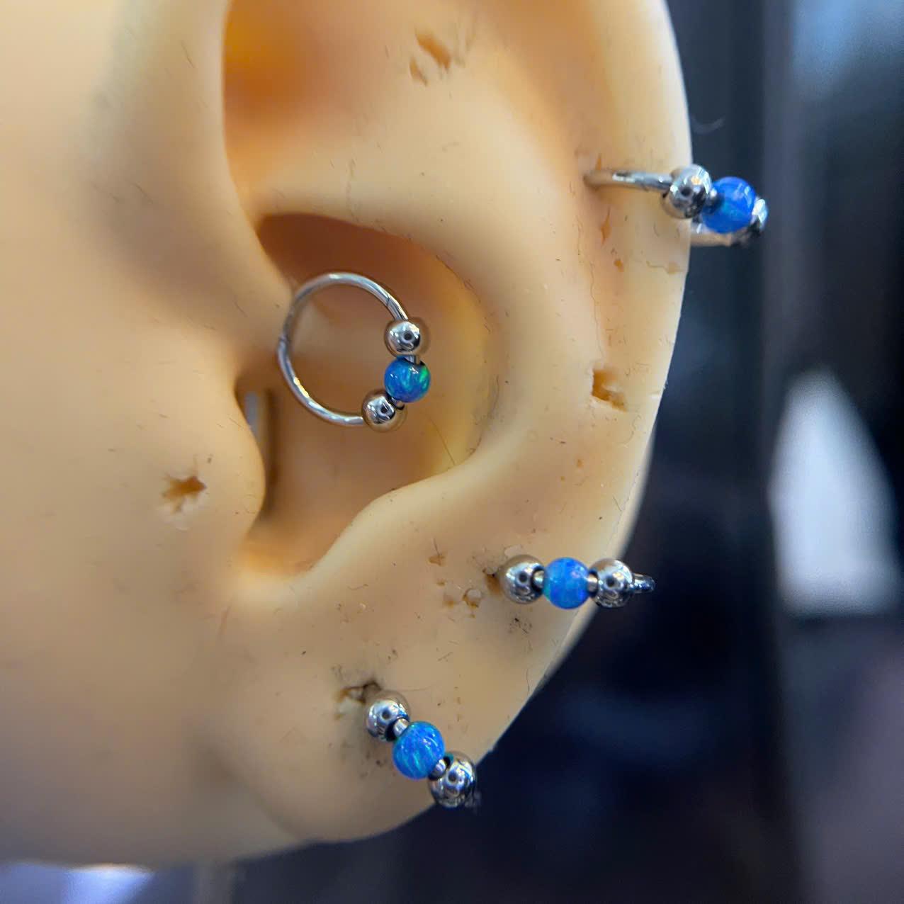 bật khớp hai bi opal xanh biển 8mm đeo daith cánh mũi septum_thumbnail_1
