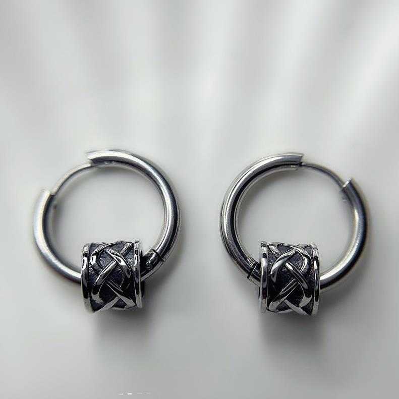 khuyên vòng kiểu charm trụ vuông trống đồng cổ điển 12mm._thumbnail_2