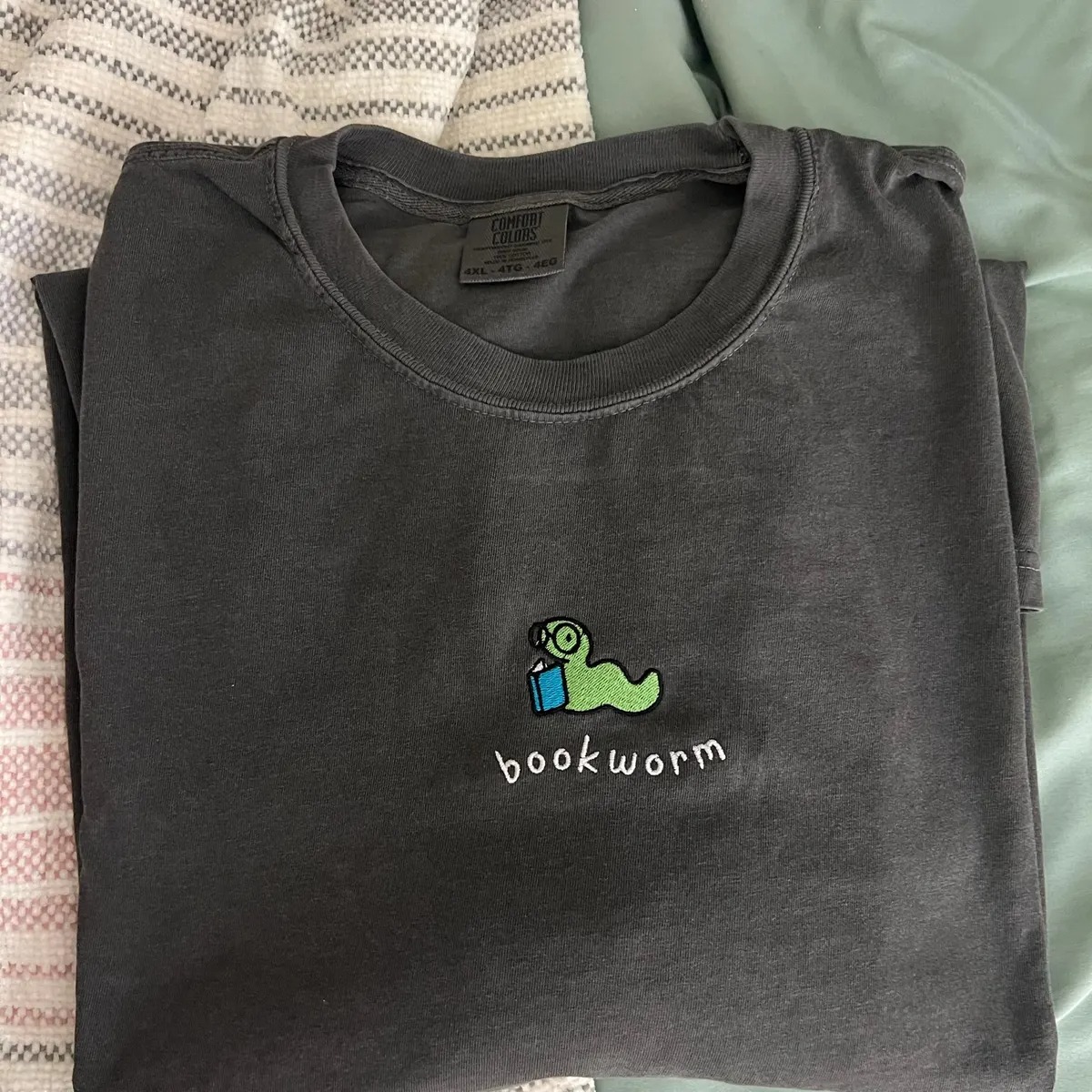 Cute Bookish Embroidered Top_thumbnail_9