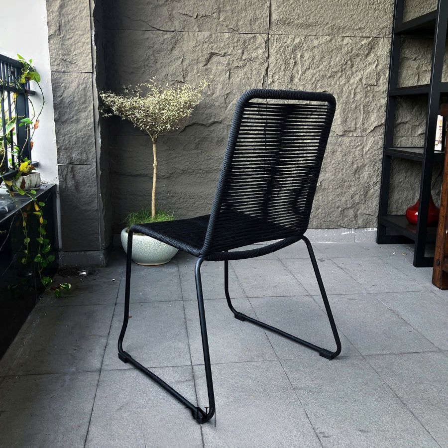 Ghế đan dây Pang Chair Modloft black_thumbnail_2