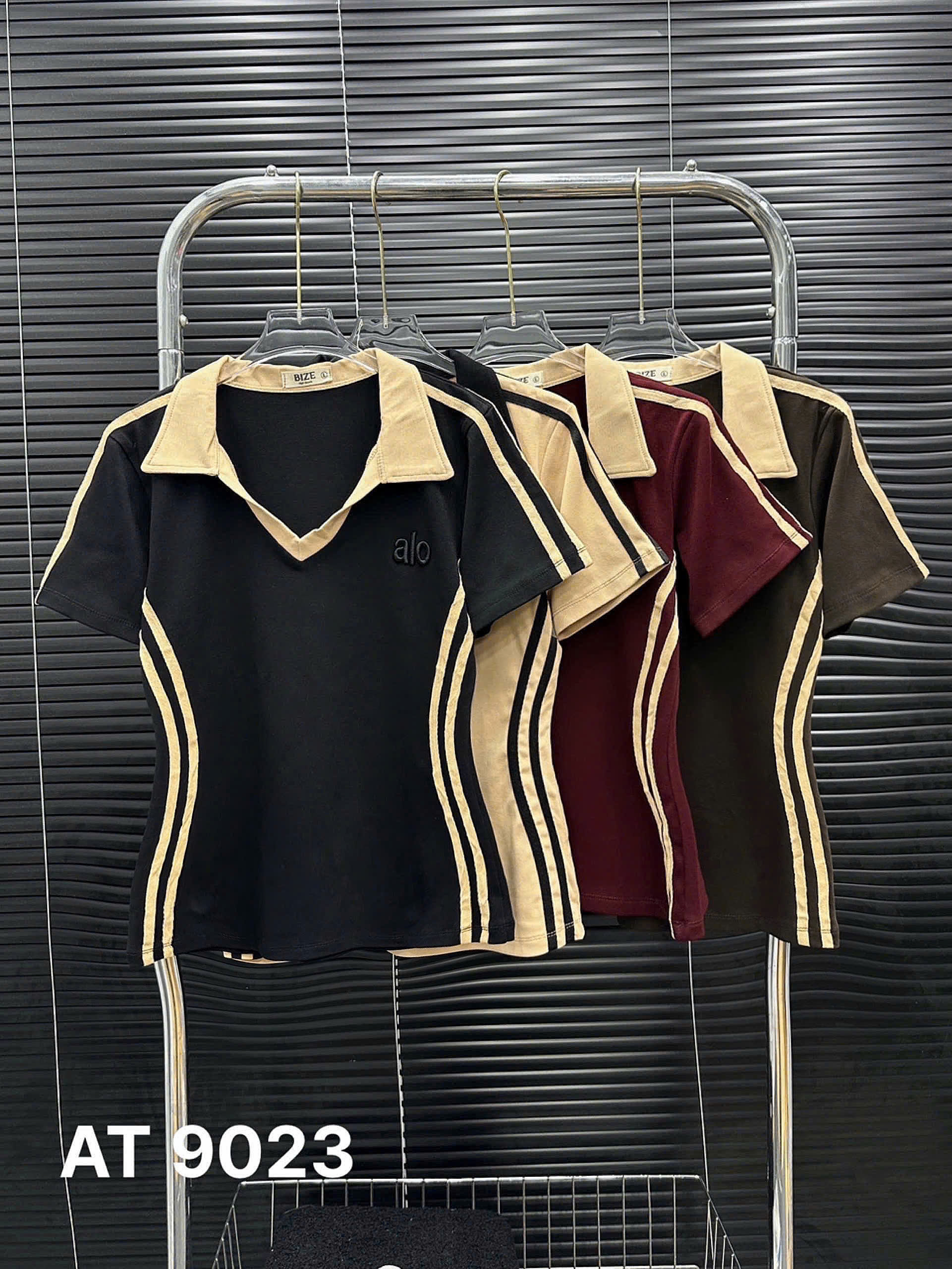 Áo thun borip viền kiểu bigsize AT9023 dành cho nàng béo mập từ 55-90kg_thumbnail_7