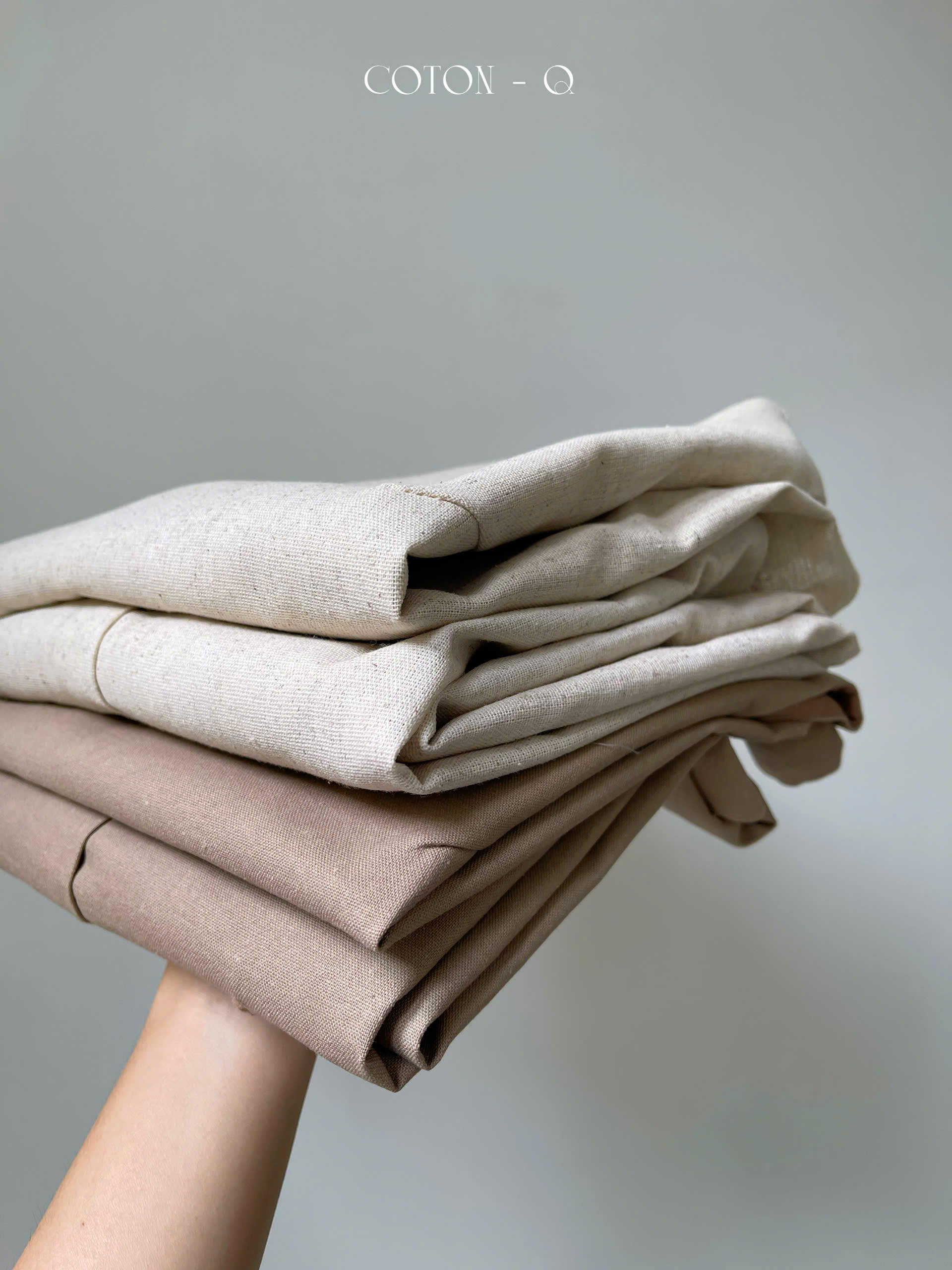 Set áo sát nách linen + chân váy dài ( NÂU )_thumbnail_4