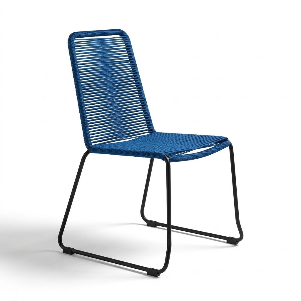 Ghế đan dây Pang Chair Modloft Blue