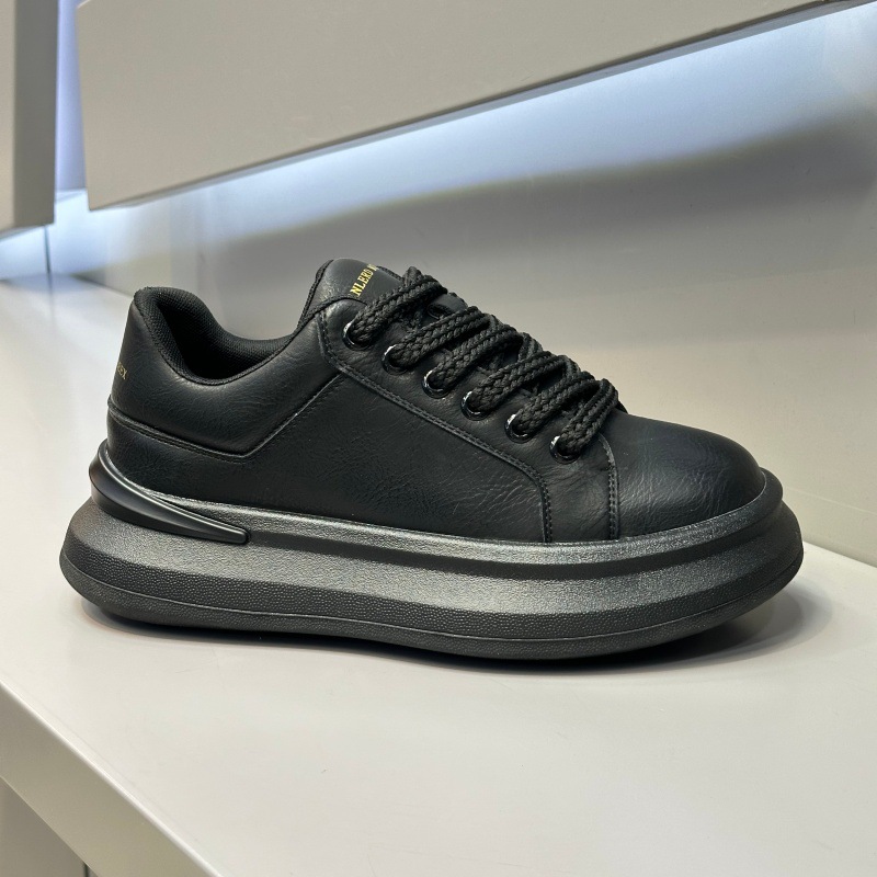 GA357 - Giày bố nam da buộc dây lót lông đế dày giữ ấm phong cách thời trang mùa đông 2025_thumbnail_1