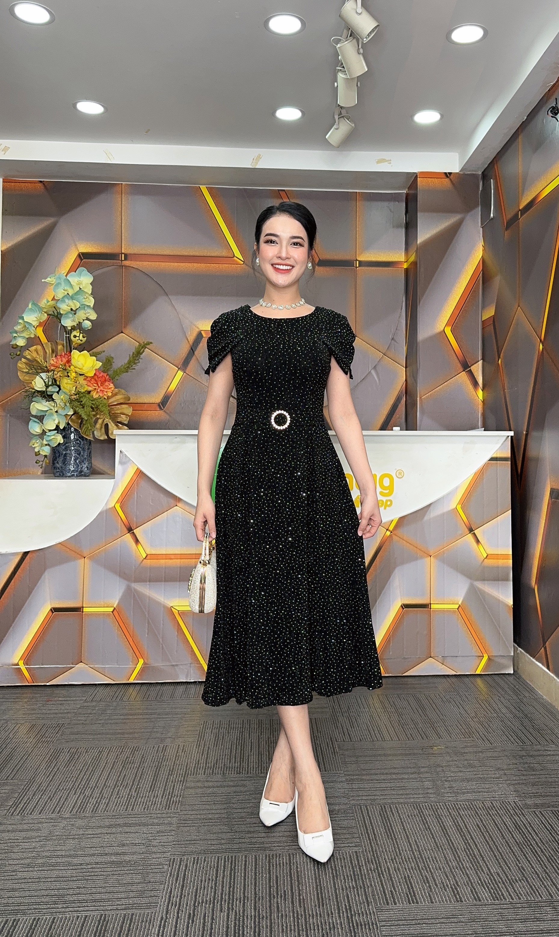 Đầm xòe - Y1841 - Thương hiệu Zonbig_thumbnail_1