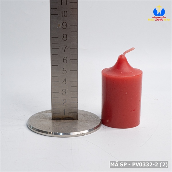 Nến Votive vỉ 6 viên màu đỏ Vivian_thumbnail_1