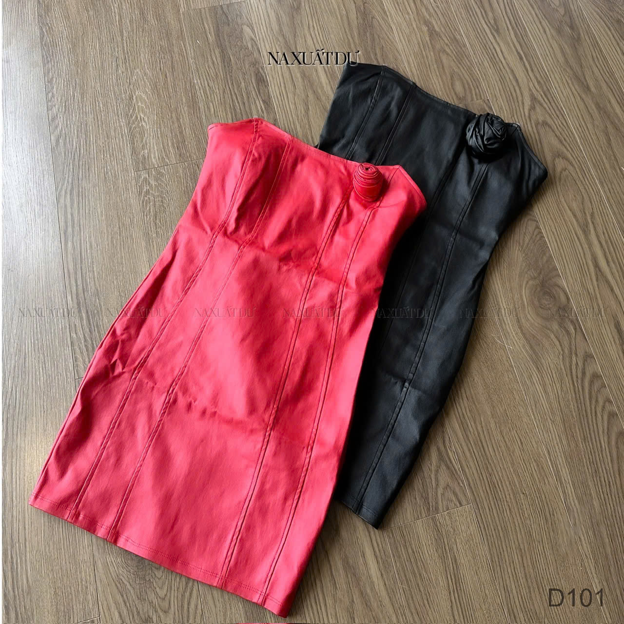 Đầm da cúp ngực - D101_thumbnail_4