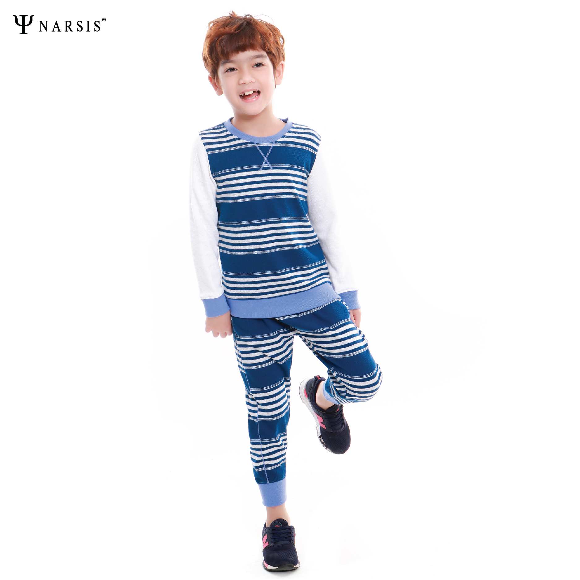 BỘ THU ĐÔNG BÉ TRAI KE9083 NARSIS CHẤT LIỆU THOÁNG MÁT, DỄ CHỊU, THOẢI MÁI CẢ NGÀY, DỄ VẬN ĐỘNG