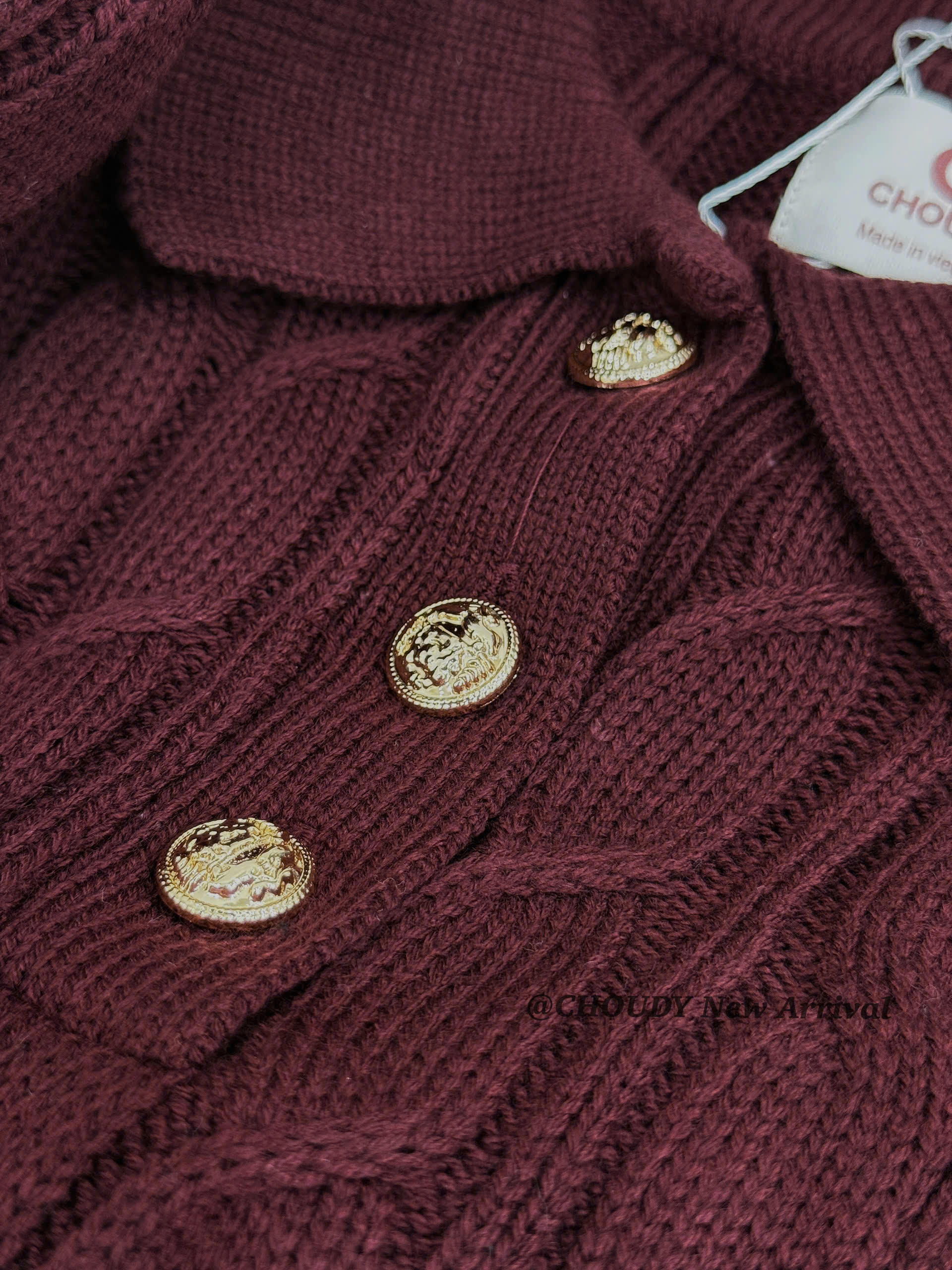 SALE U647 ÁO DỆT KIM TAY DÀI ĐỎ_thumbnail_5