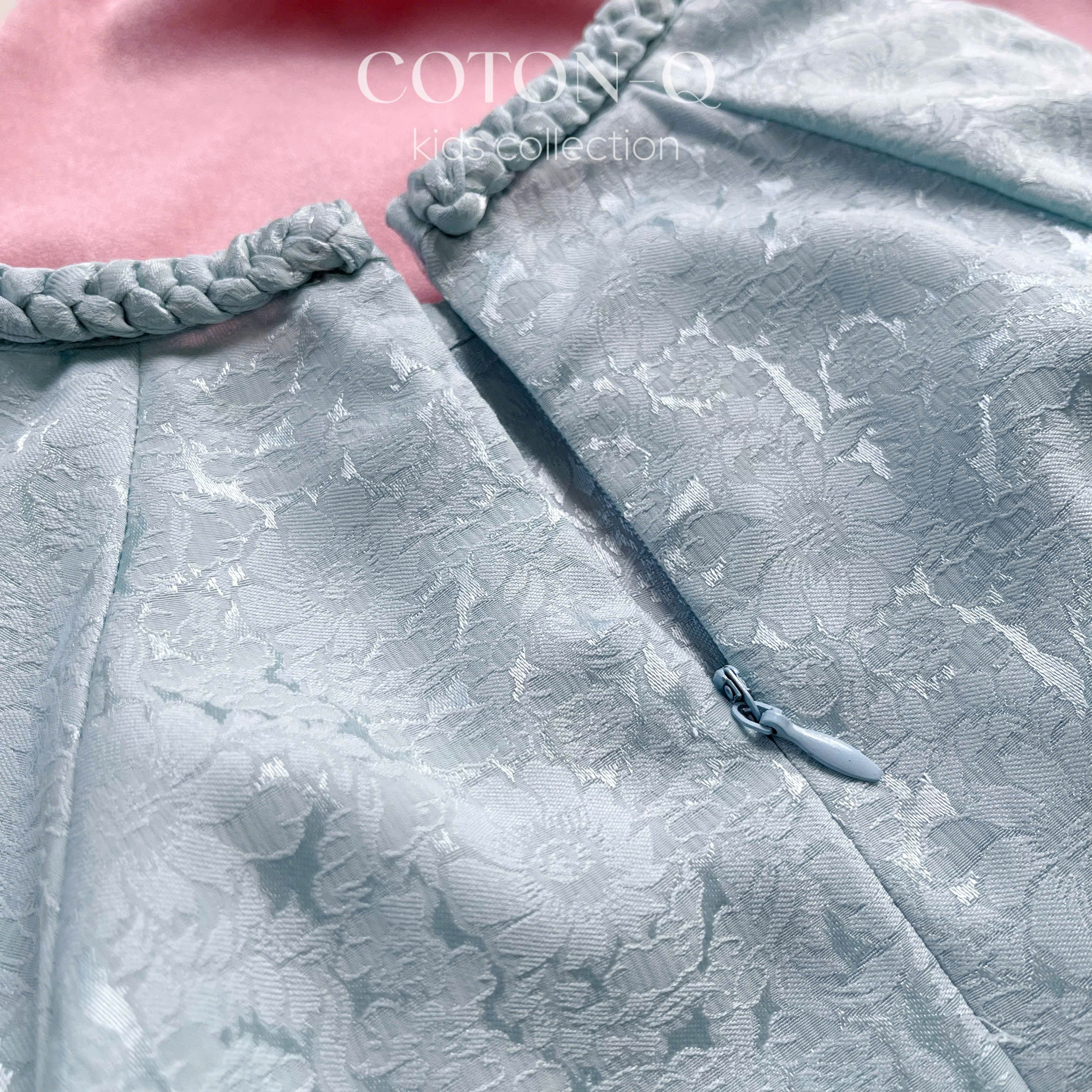 Set áo dài xanh bé gái_thumbnail_4