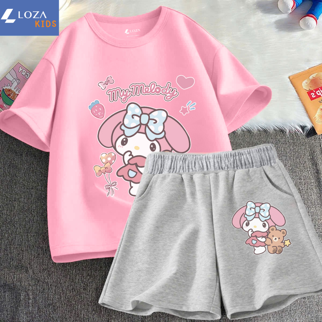 Đồ bộ bé gái in hình 'My Melody' - Loza SB230_thumbnail_4