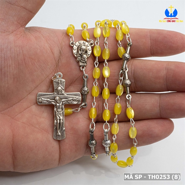 Chuỗi Mân côi 50 đá Itay (màu vàng)_thumbnail_2